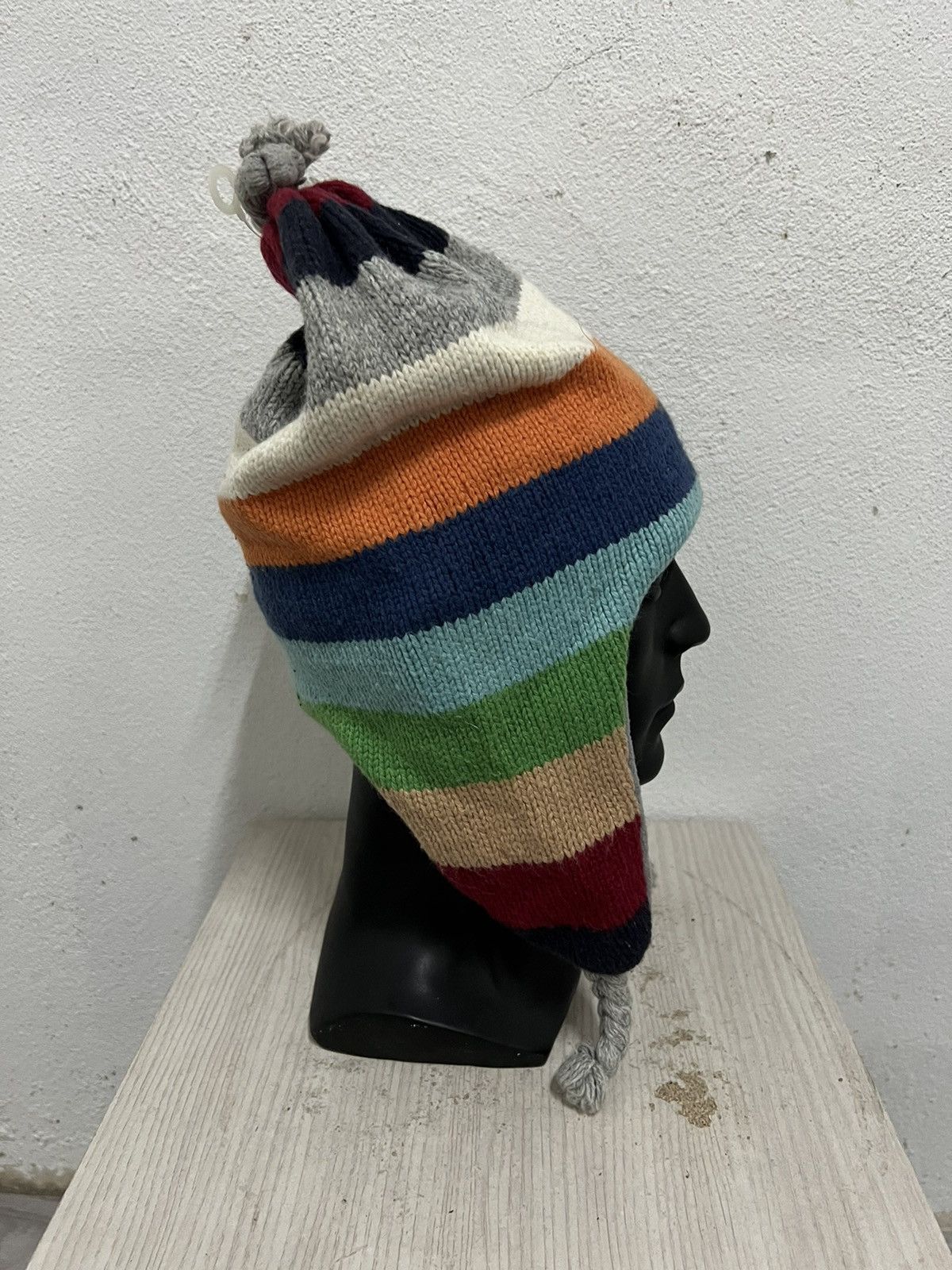 Gap Baby Gap Striped Design Earflap Beanie hat Size ONE SIZE - 4 Thumbnail