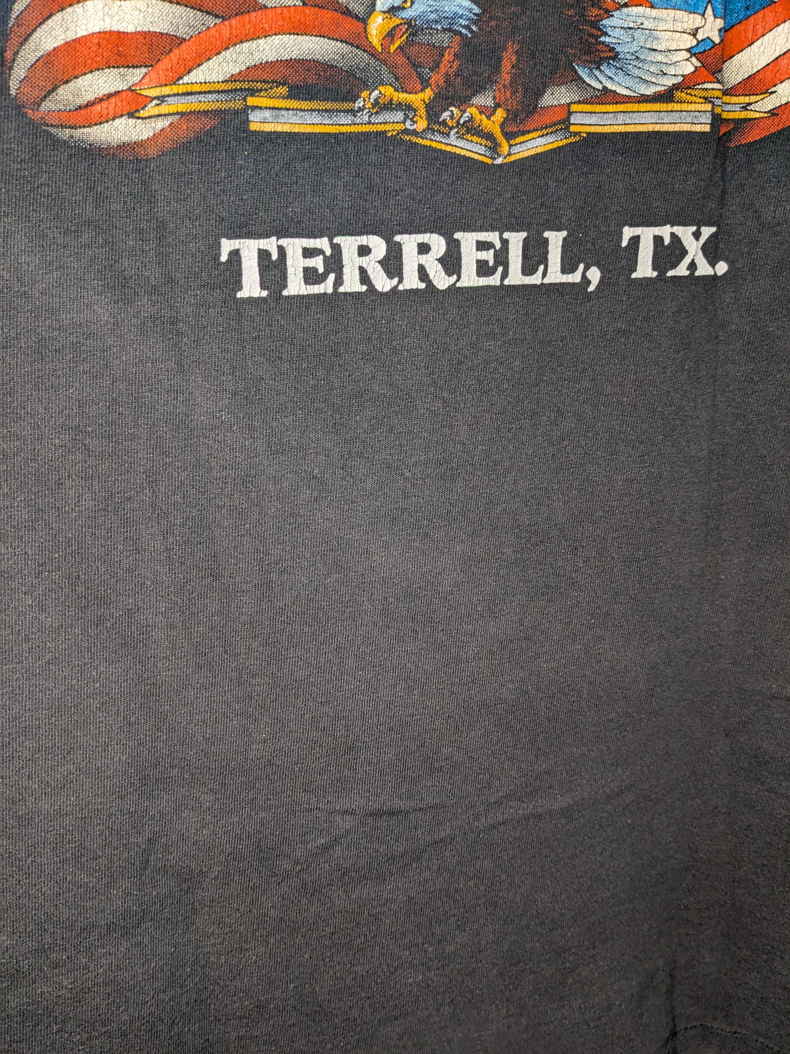 Harley Davidson × Vintage Vintage 90s OX Head Follow the Wind Harley Davidson T-Shirt Size US L / EU 52-54 / 3 - 8 Thumbnail
