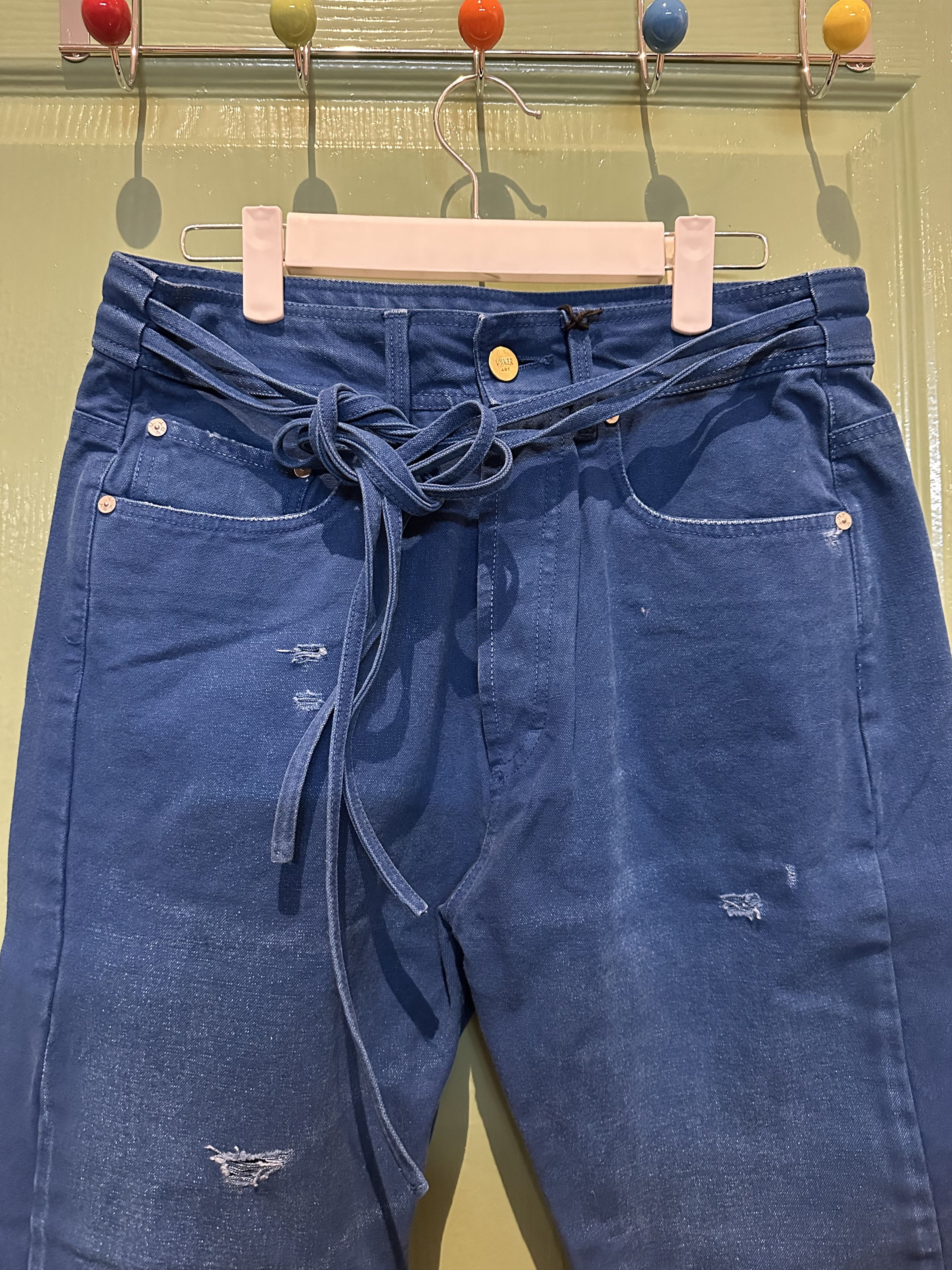 Vyner Articles Vyner Articles Canvas Drawstring Pants Size US 30 / EU 46 - 6 Thumbnail