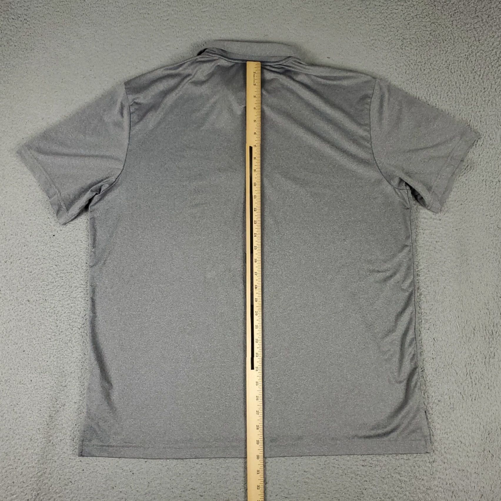 Adidas Adidas Polo Shirt Mens XL Gray Polo Shirt Casual Golf Short Sleeve Size US XL / EU 56 / 4 - 3 Thumbnail