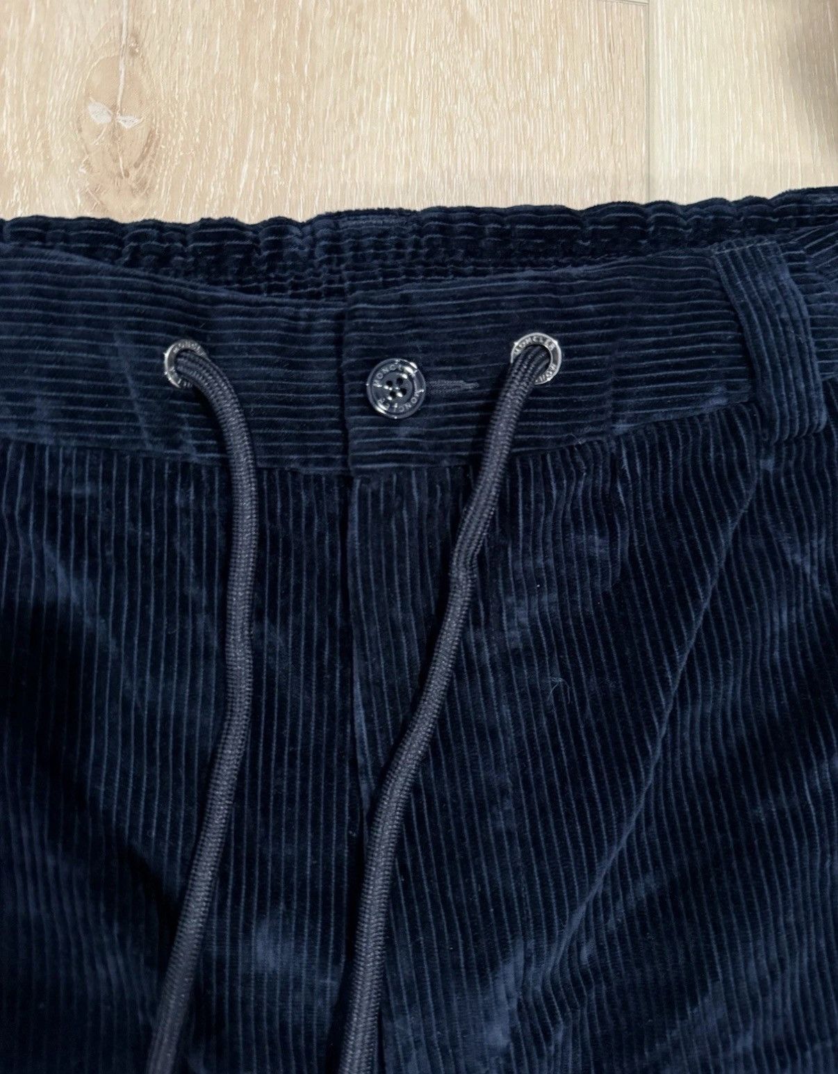 Moncler Moncler Drawstring Stretch Trousers Men’sDark Blue48 IT US M Size US 32 / EU 48 - 6 Thumbnail