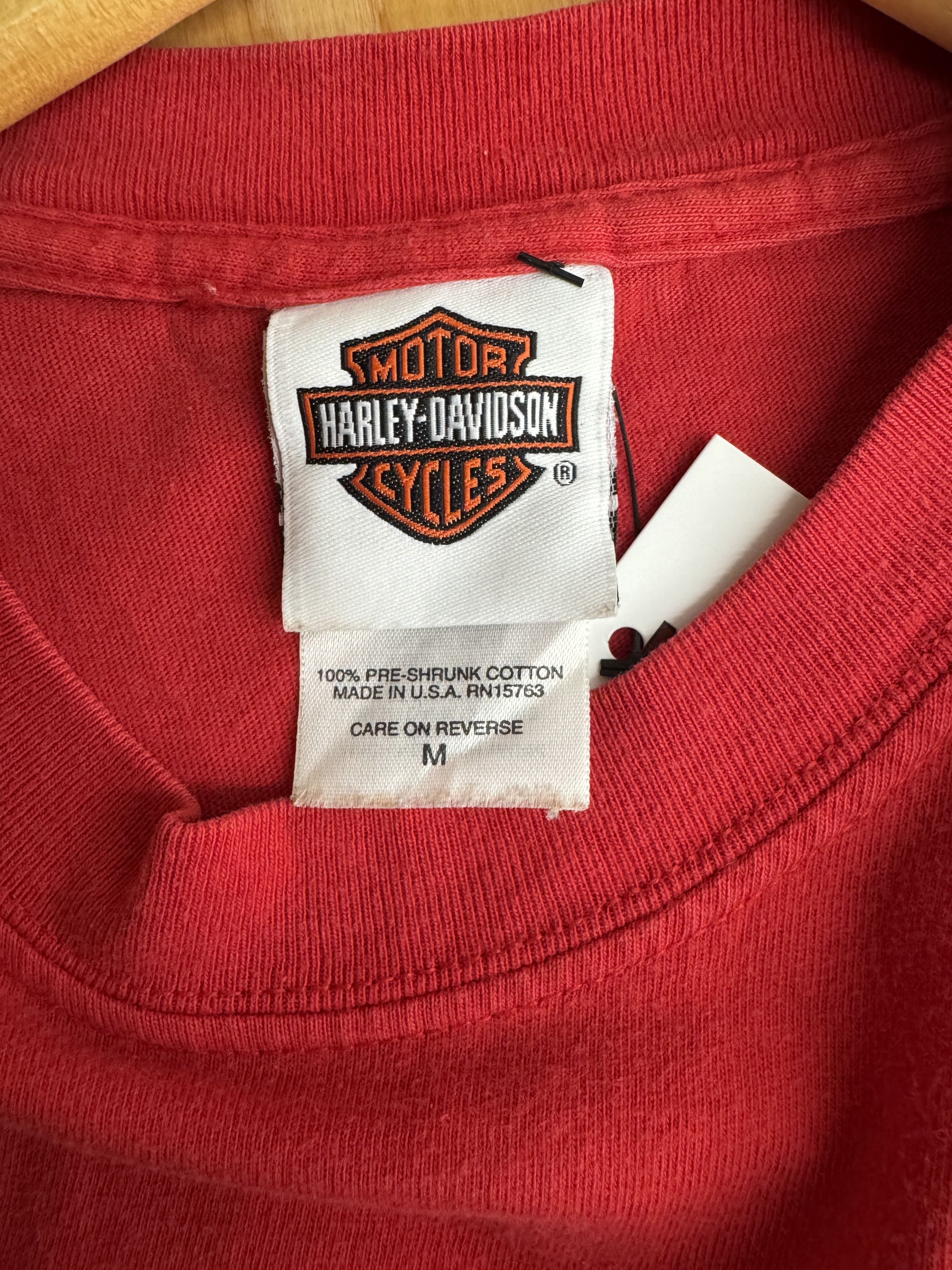 Harley Davidson Vintage Harley Davidson Tee Size US M / EU 48-50 / 2 - 2 Thumbnail