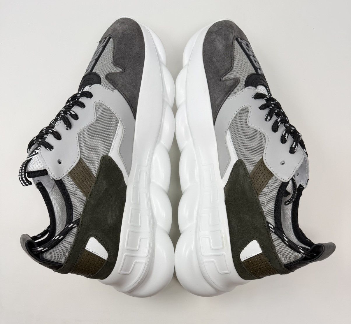 Versace Versace Chain Reaction 2 Sneaker Grey Size US 12 / EU 45 - 4 Thumbnail