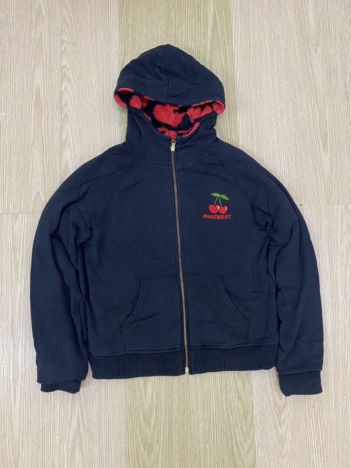 Japanese Brand Rna sweet inc reversible fleece hoodie Size M / US 6-8 / IT 42-44 - 2 Thumbnail