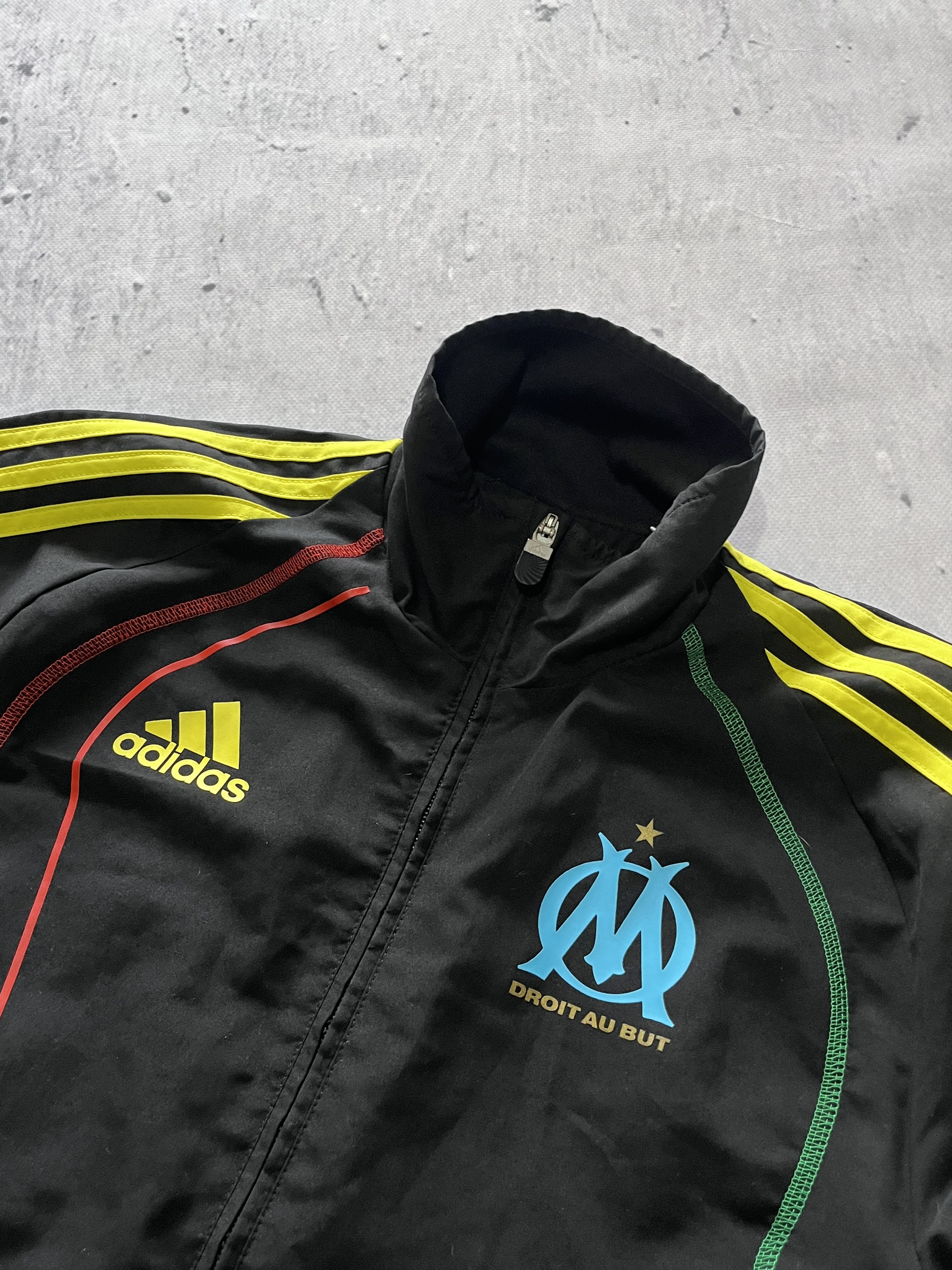 Adidas ADIDAS OLYMPIQUE MARSEILLE 2010 RASTA FOOTBALL TRACKSUIT Size US S / EU 44-46 / 1 - 9 Thumbnail