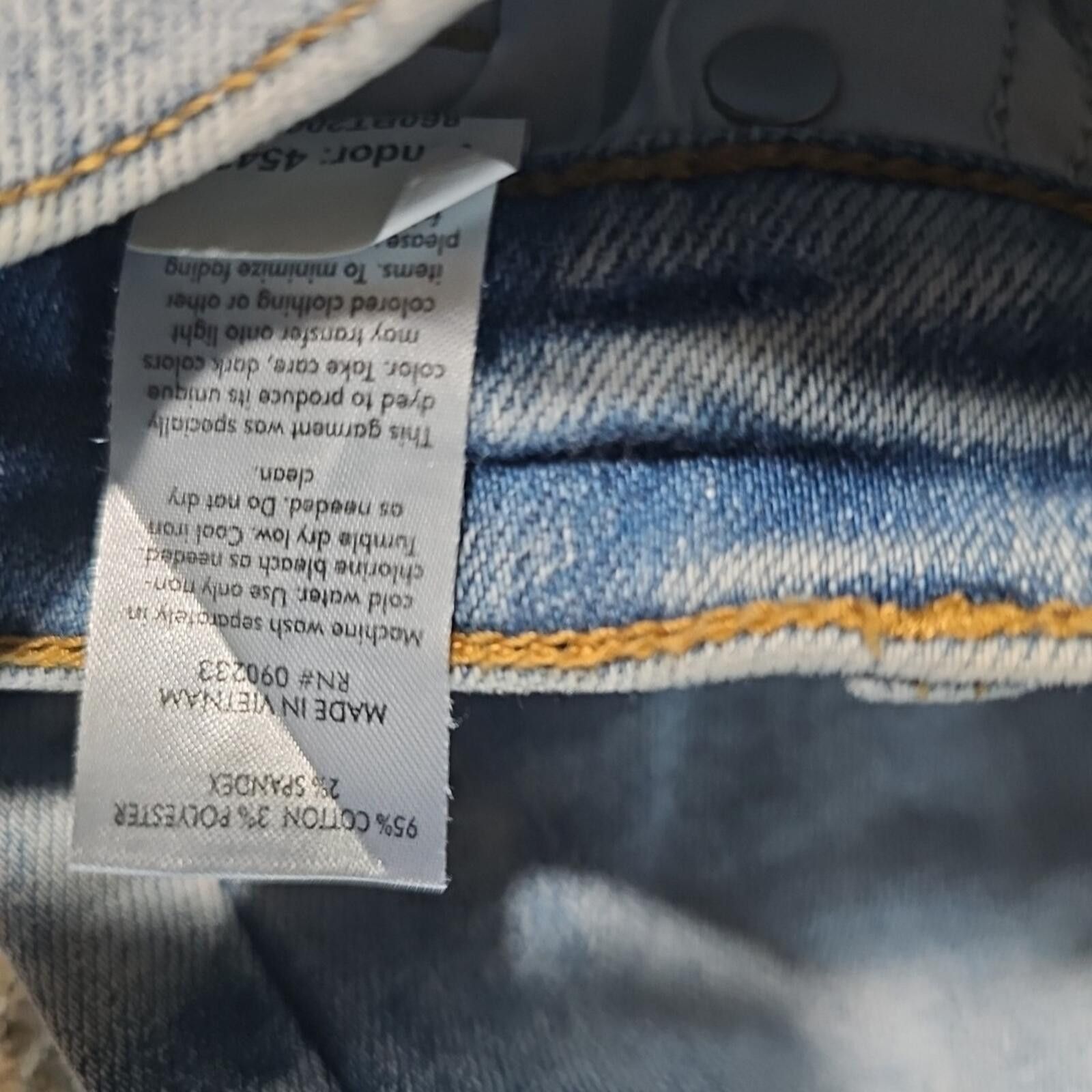 Pacsun Pacsun Sz 24 High Rise Jegging Destroyed Jeans Size 24" / US 00 / IT 34 - 4 Thumbnail