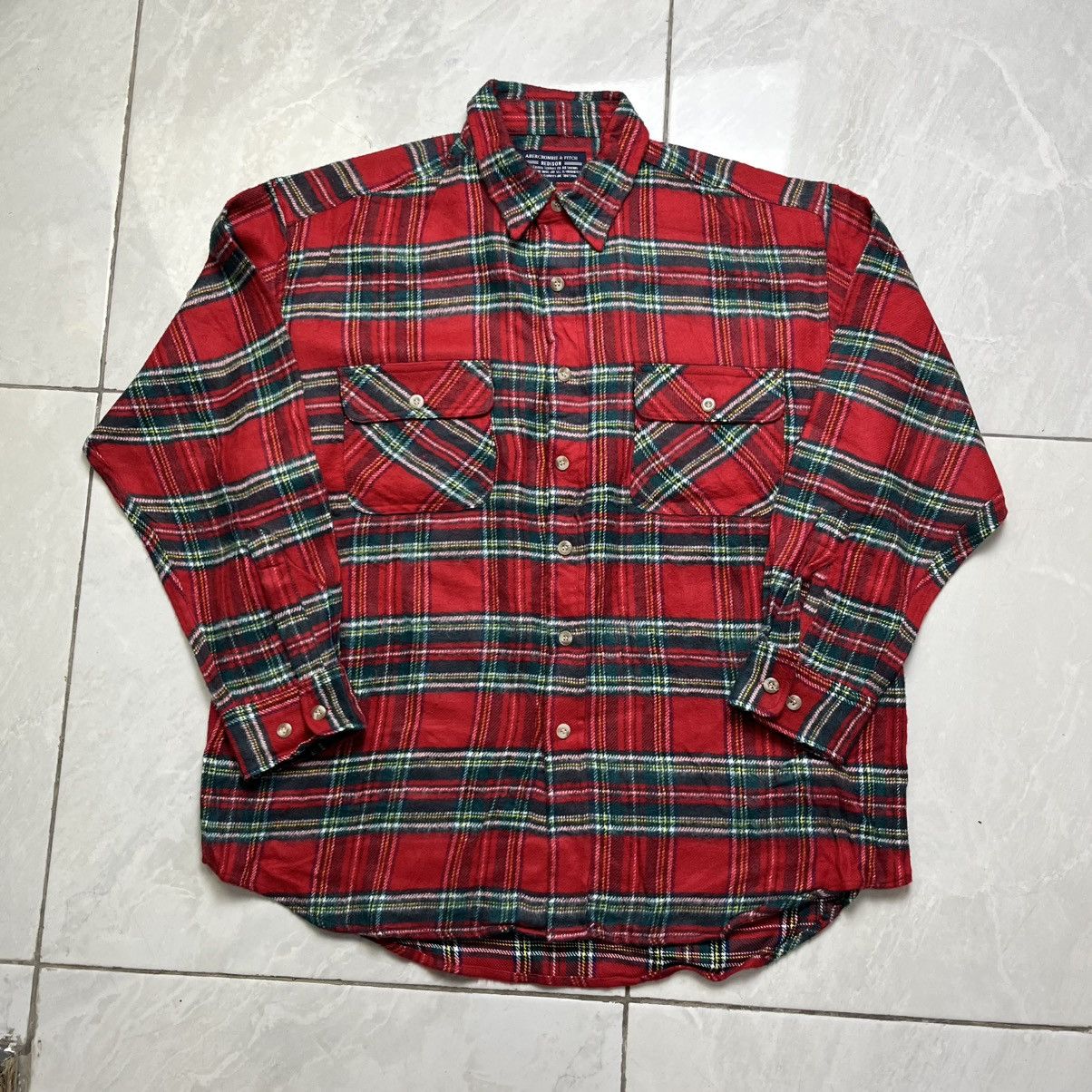 Abercrombie & Fitch Abercombie redison double pocket flannel Size US M / EU 48-50 / 2 - 3 Thumbnail