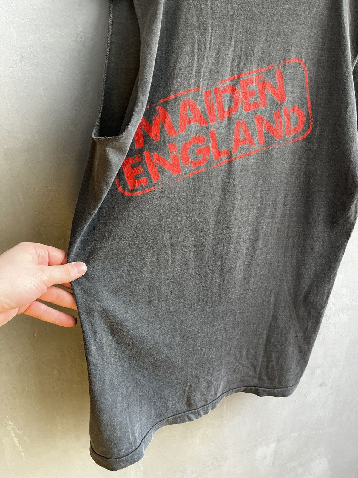 Band Tees × Iron Maiden Vintage 1989 Iron Maiden Maiden England vintage Size US L / EU 52-54 / 3 - 9 Thumbnail