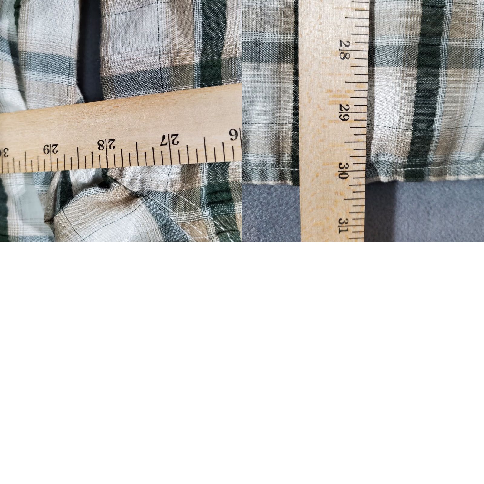 Mountain Hardwear Mountain Hardwear Shirt Mens 2XL Beige Green Brown Check Outdoor Long Sleeve Shirt Size US XXL / EU 58 / 5 - 9 Thumbnail
