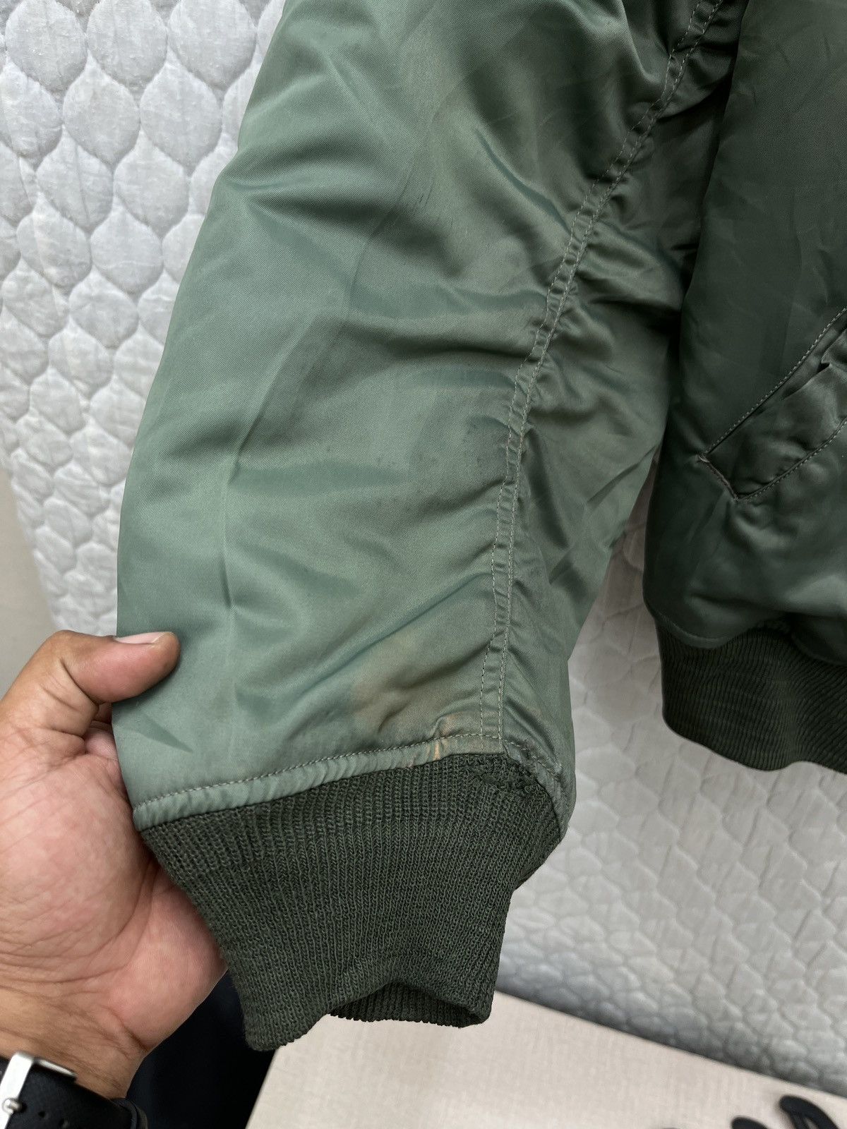 Other 🔥🔥🔥STEALS VTG CAB CLOTHING MA-1 FLIGHT JACKET Size US M / EU 48-50 / 2 - 18 Thumbnail