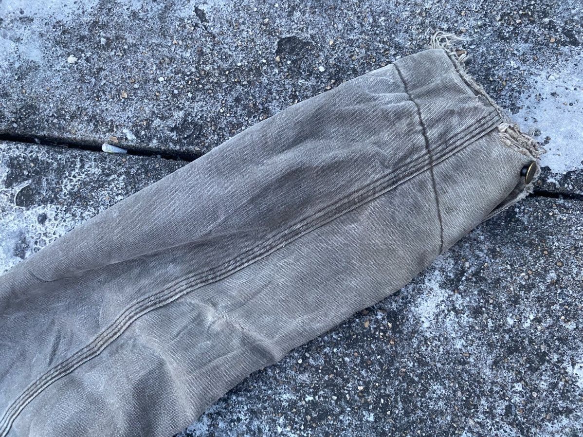 Carhartt VTG Carhartt Detroit Blanket Lined Faded Dirty Jacket Size US XL / EU 56 / 4 - 12 Thumbnail