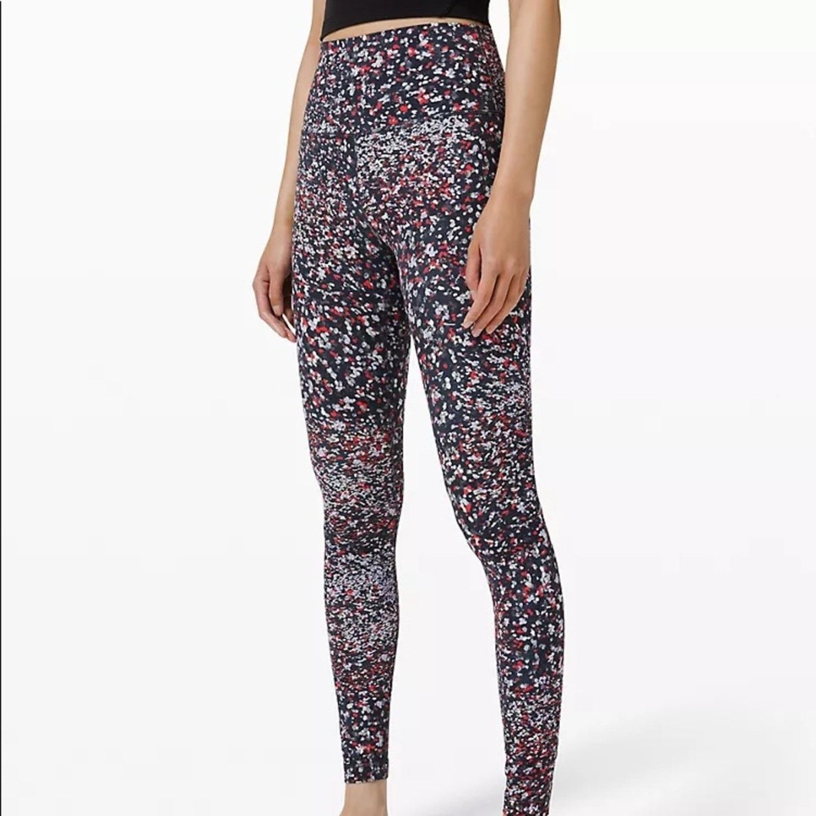 Lululemon *NEW* LULULEMON Sz 2 Align HR Pant 28” Water Blossom Floral Size 26" / US 2 / IT 38 - 8 Thumbnail