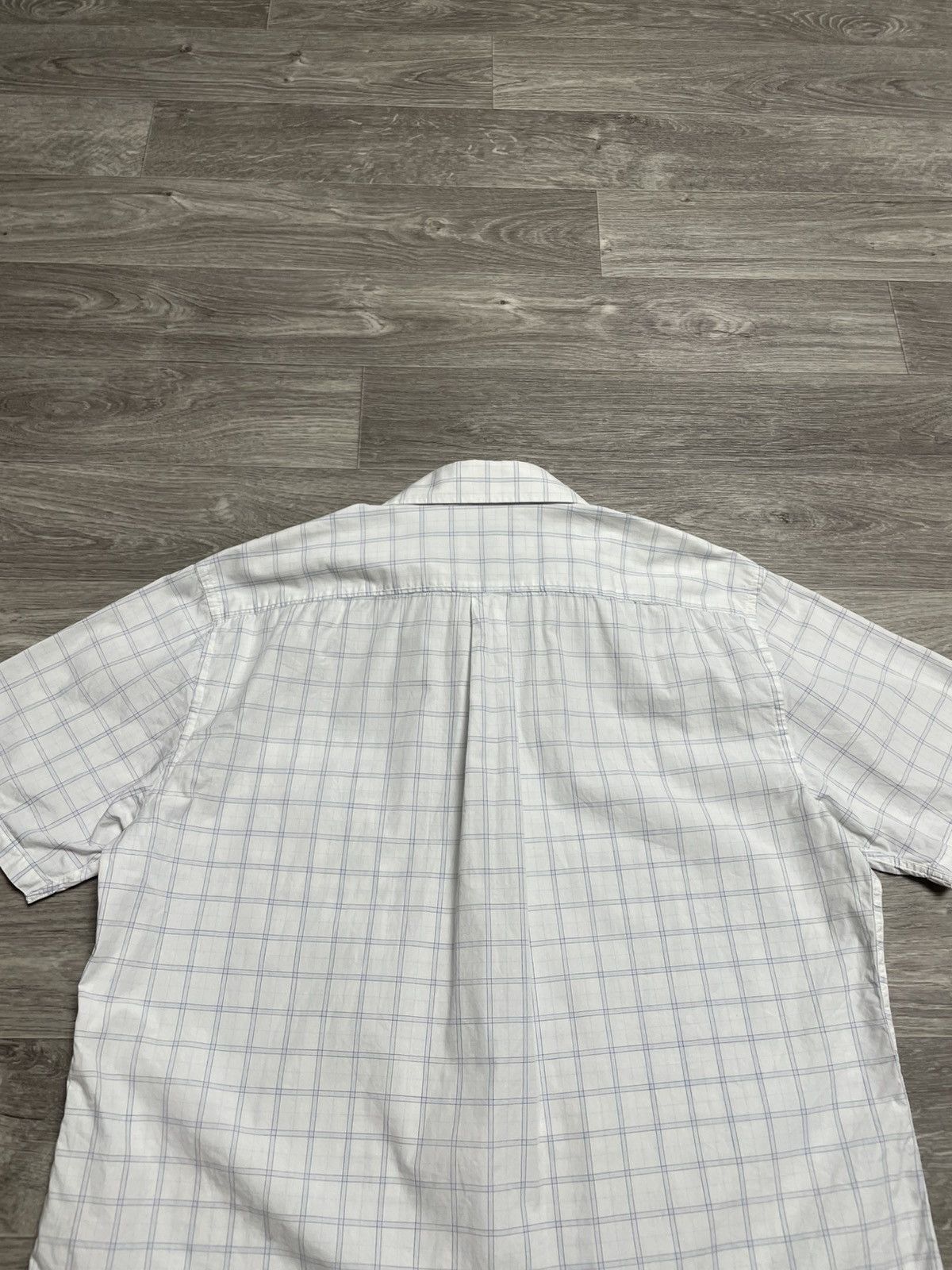 Yves Saint Laurent Vintage Yves Saint Laurent YSL Checkered Short Sleeve Shirt Size US XL / EU 56 / 4 - 13 Thumbnail