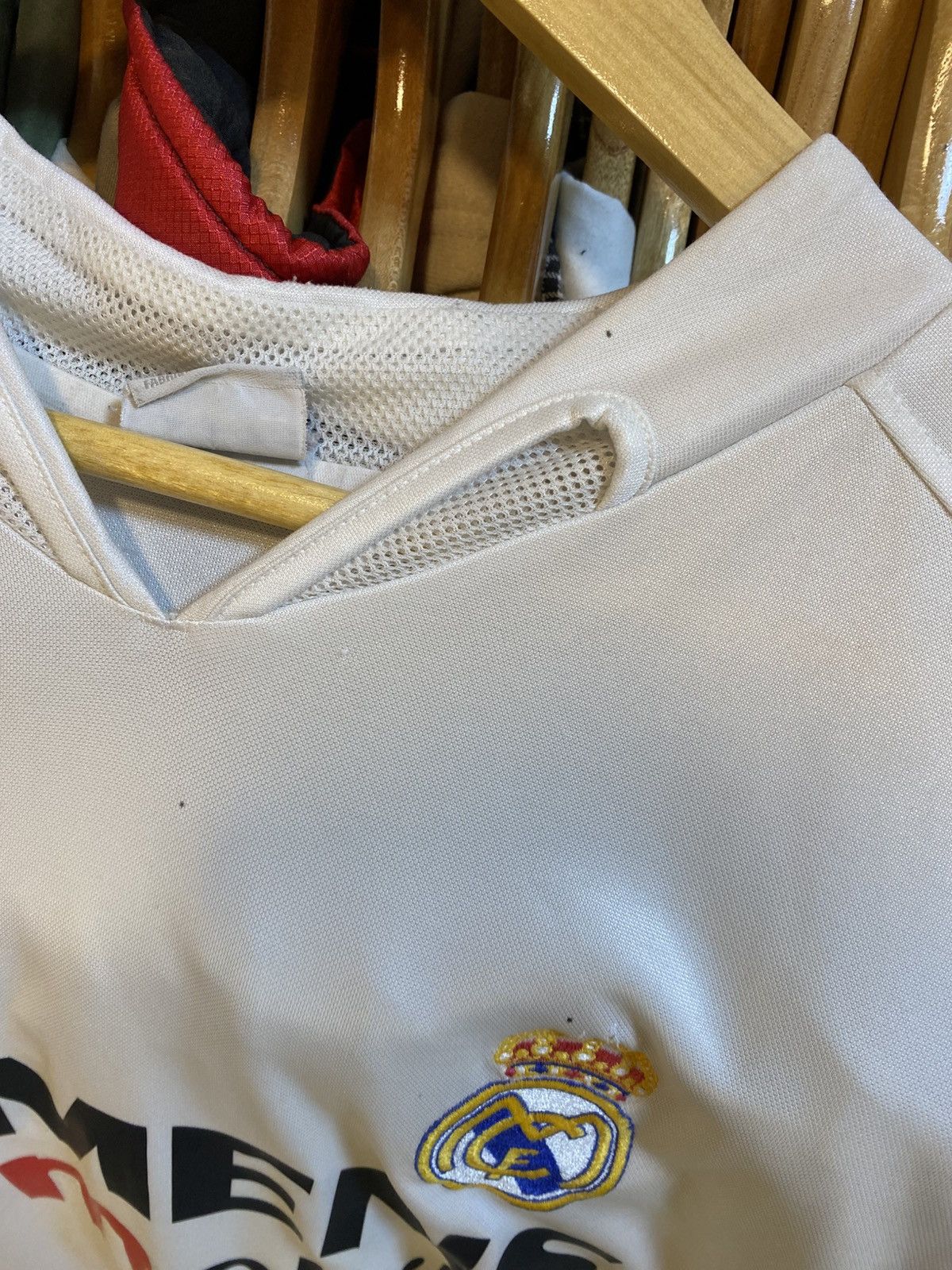 Adidas Vintage Real Madrid CF Home Kit BECKHAM 7 Size US M / EU 48-50 / 2 - 6 Thumbnail