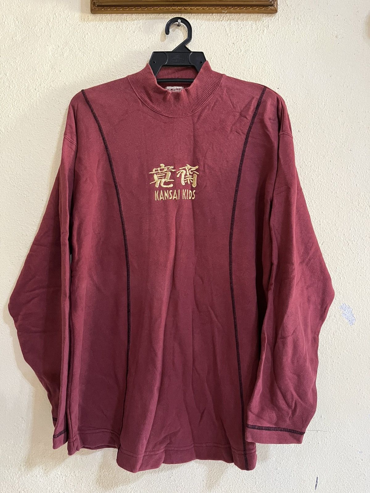 Kansai Yamamoto Vintage Sweatshirt Kansai Kids With Logo Size US M / EU 48-50 / 2 - 1 Thumbnail