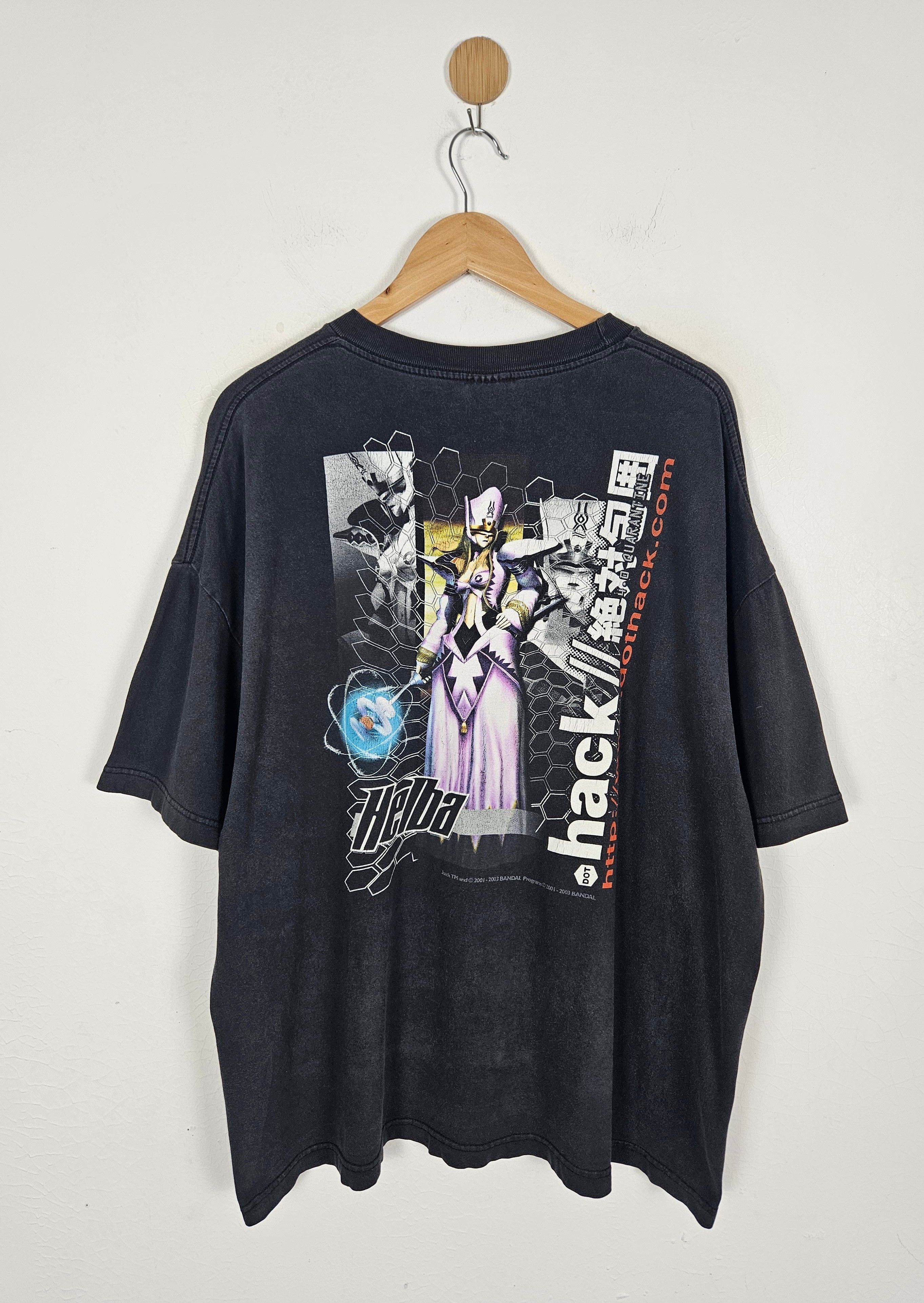Anime × Japanese Brand × Vintage 2000s Project Hack Helba Bandai Sign Anime Promo Tee Shirt Size US XL / EU 56 / 4 - 1 Thumbnail