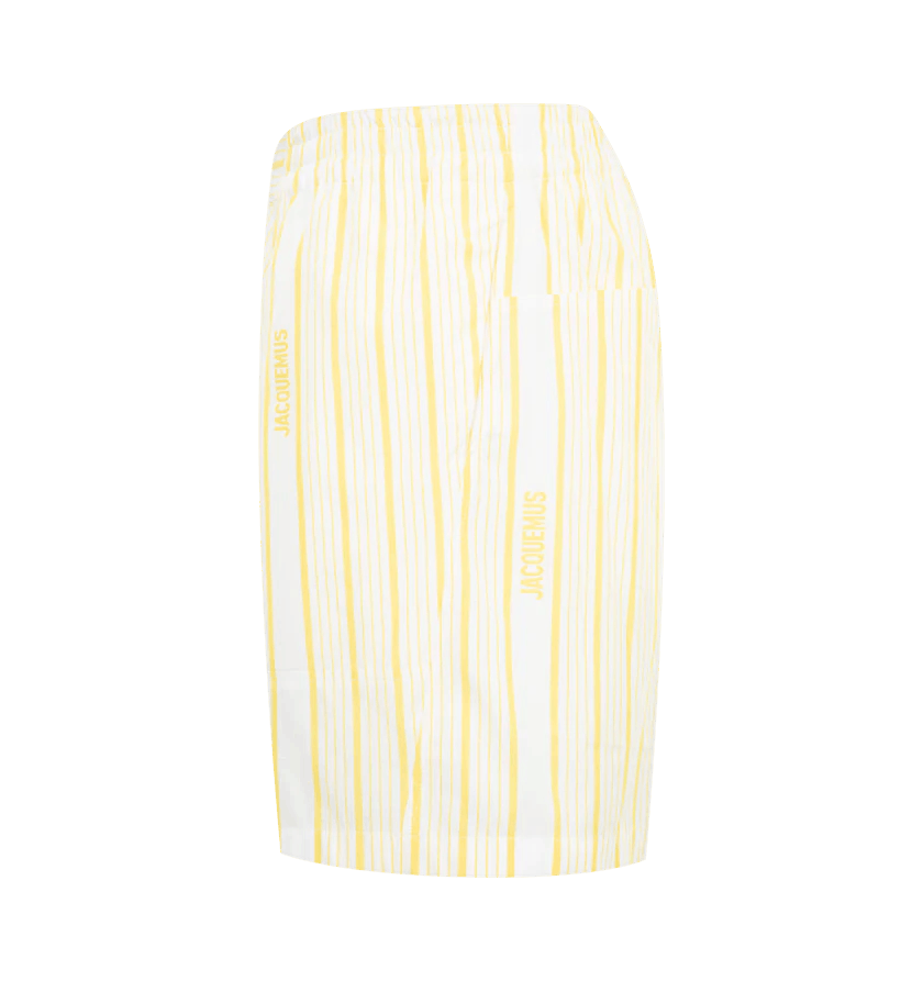 Jacquemus o1h1sh10525 Le Short Aloe in Multicolor Size US 36 / EU 52 - 3 Thumbnail