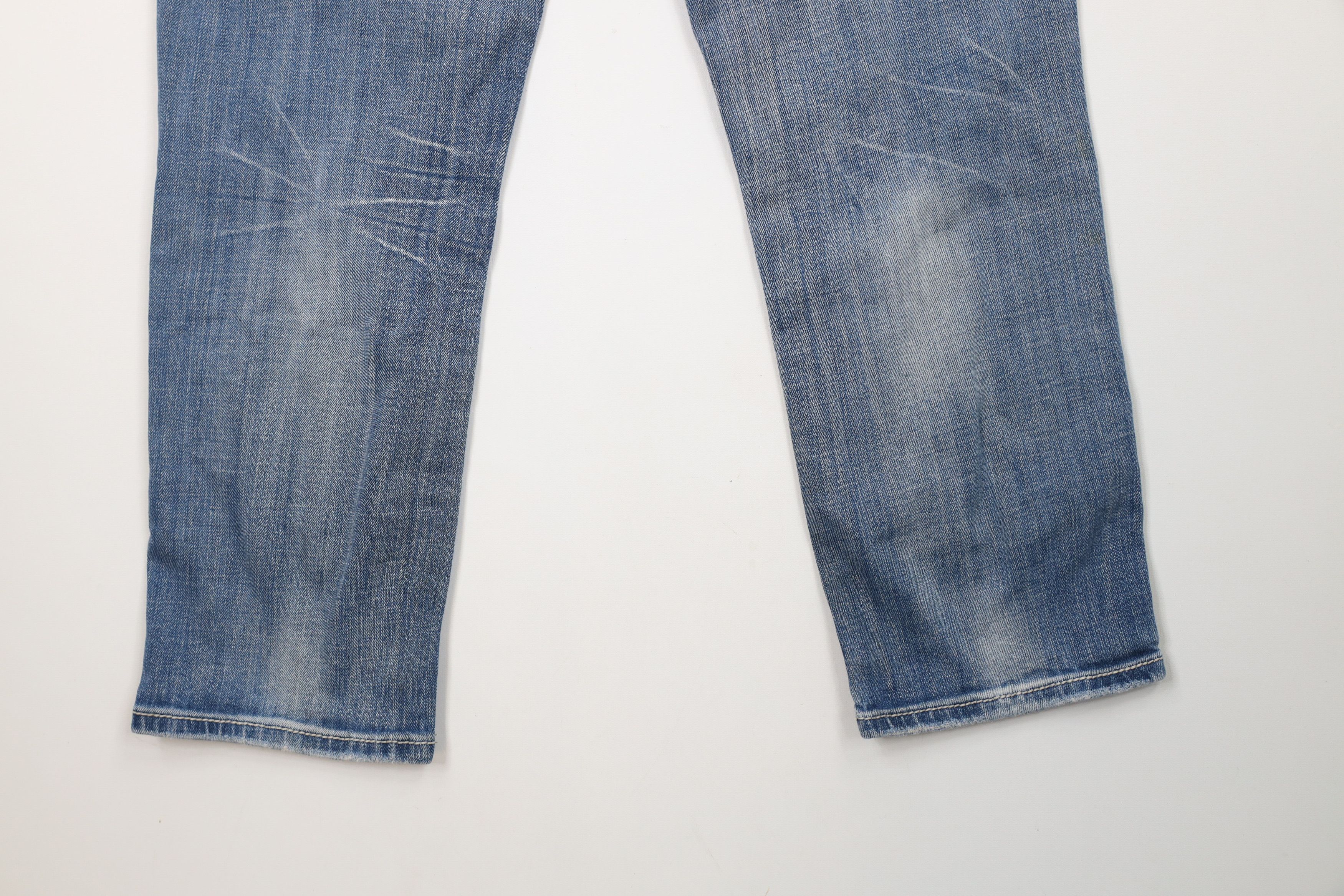 Miss Me × Vintage Miss Me Thick Stitch Fleur de Lis Cropped Stretch Jeans Size 32" / US 10 / IT 46 - 14 Thumbnail