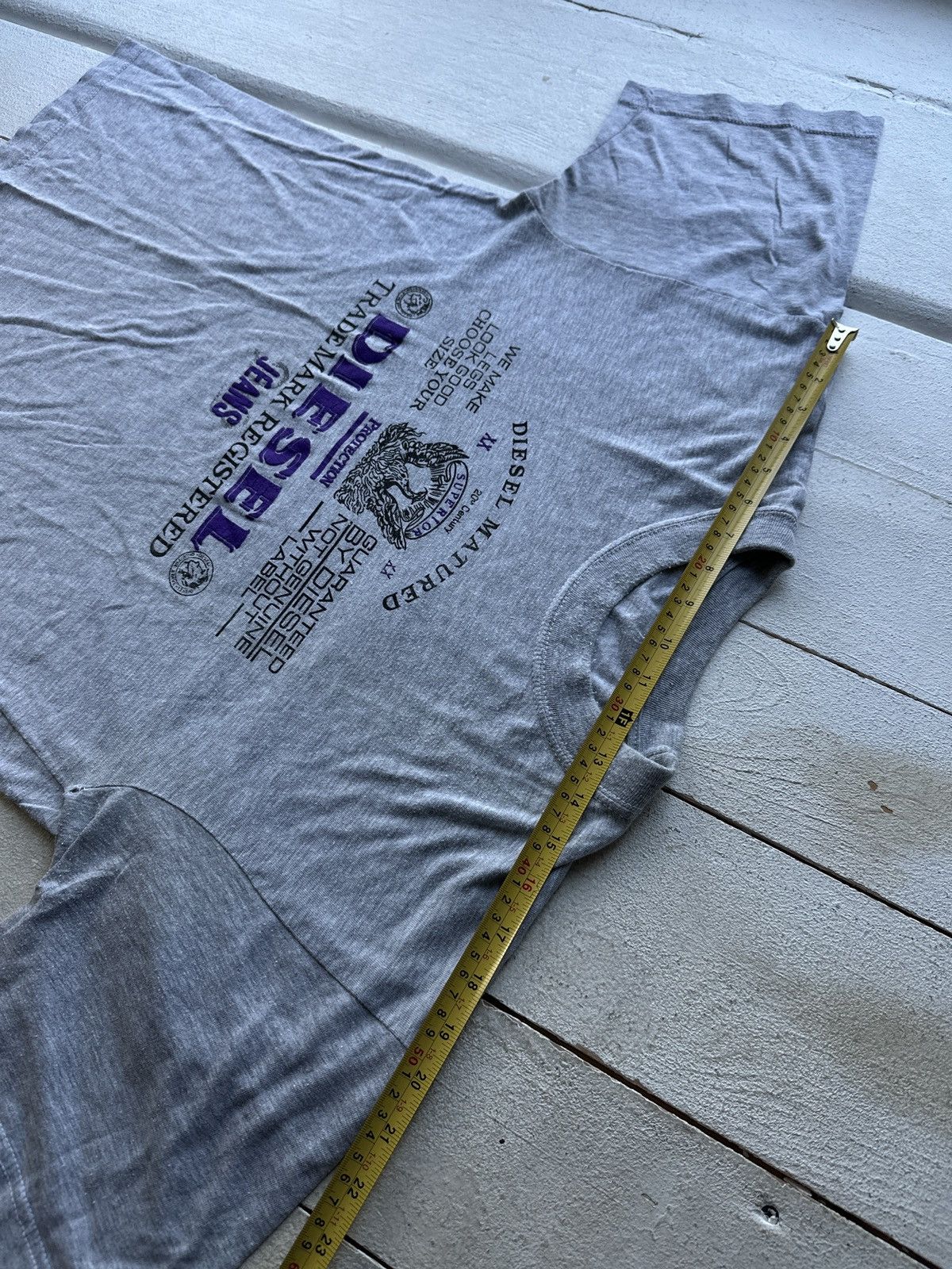 Diesel 🚨DIESEL AVANT GARDE ARCHIVE VINTAGE BIG LOGO T-SHIRT Y2K TEE Size US L / EU 52-54 / 3 - 11 Thumbnail