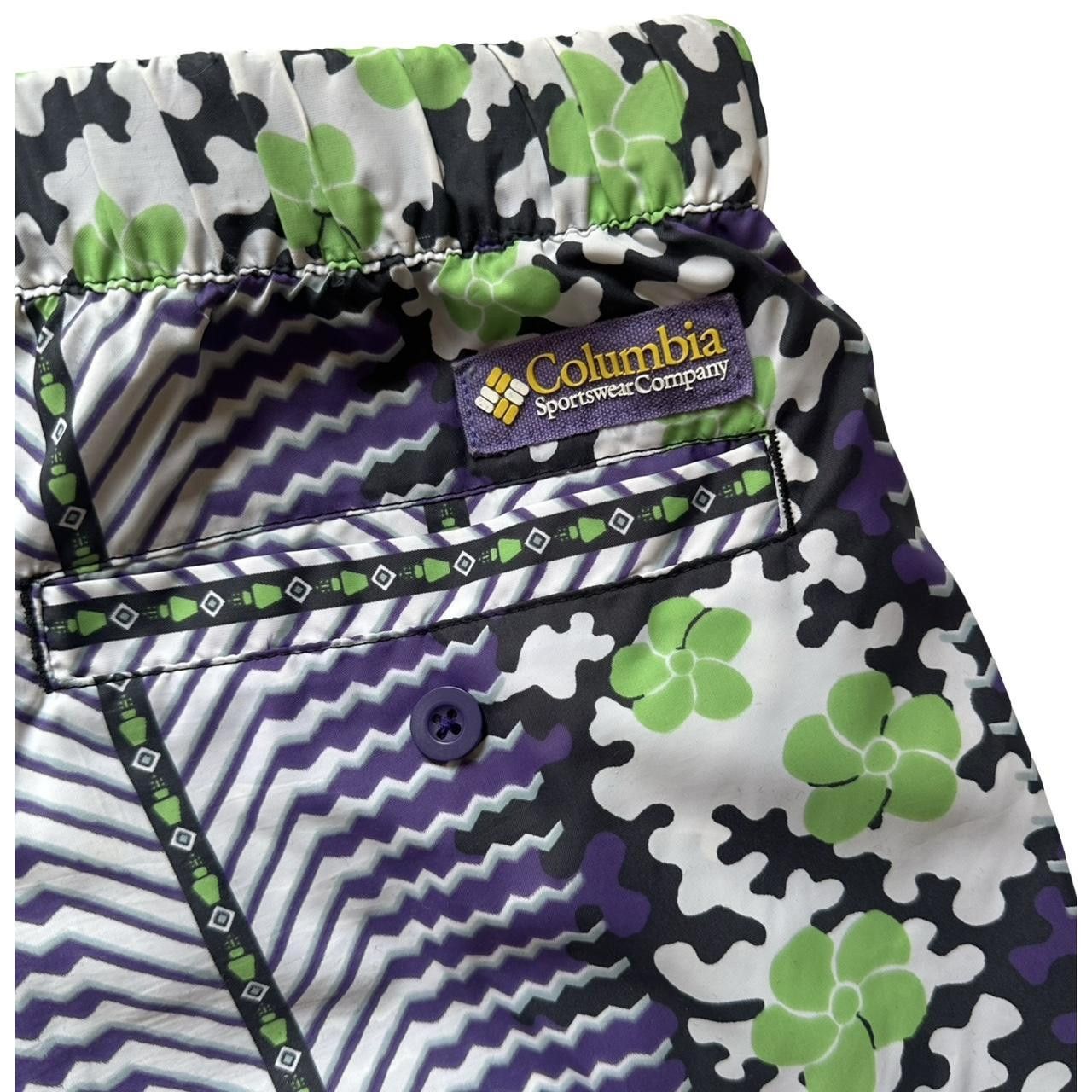Columbia Opening Ceremony/Columbia Purple Swim Print Trunks - Medium Size US 30 / EU 46 - 8 Thumbnail