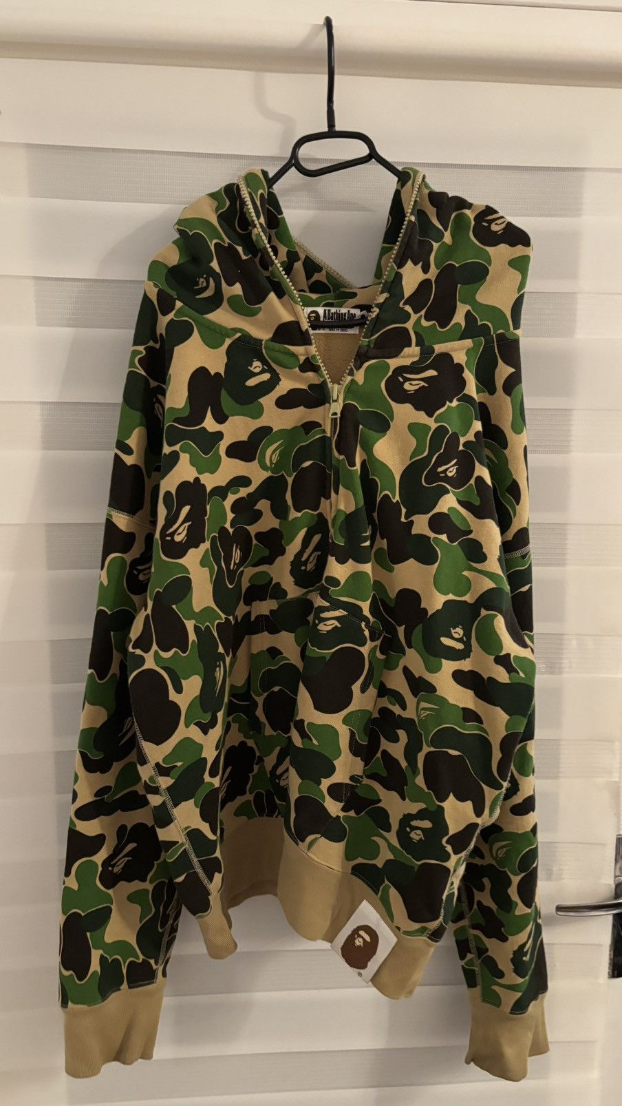 Bape Giant ABC Camo Full Zip Hoodie Size US M / EU 48-50 / 2 - 1 Thumbnail