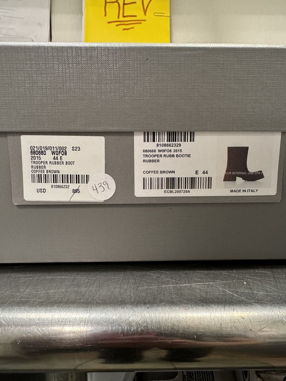 Balenciaga Balenciaga Trooper boot ‘coffee brown’ Size US 11 / EU 44 - 17 Thumbnail