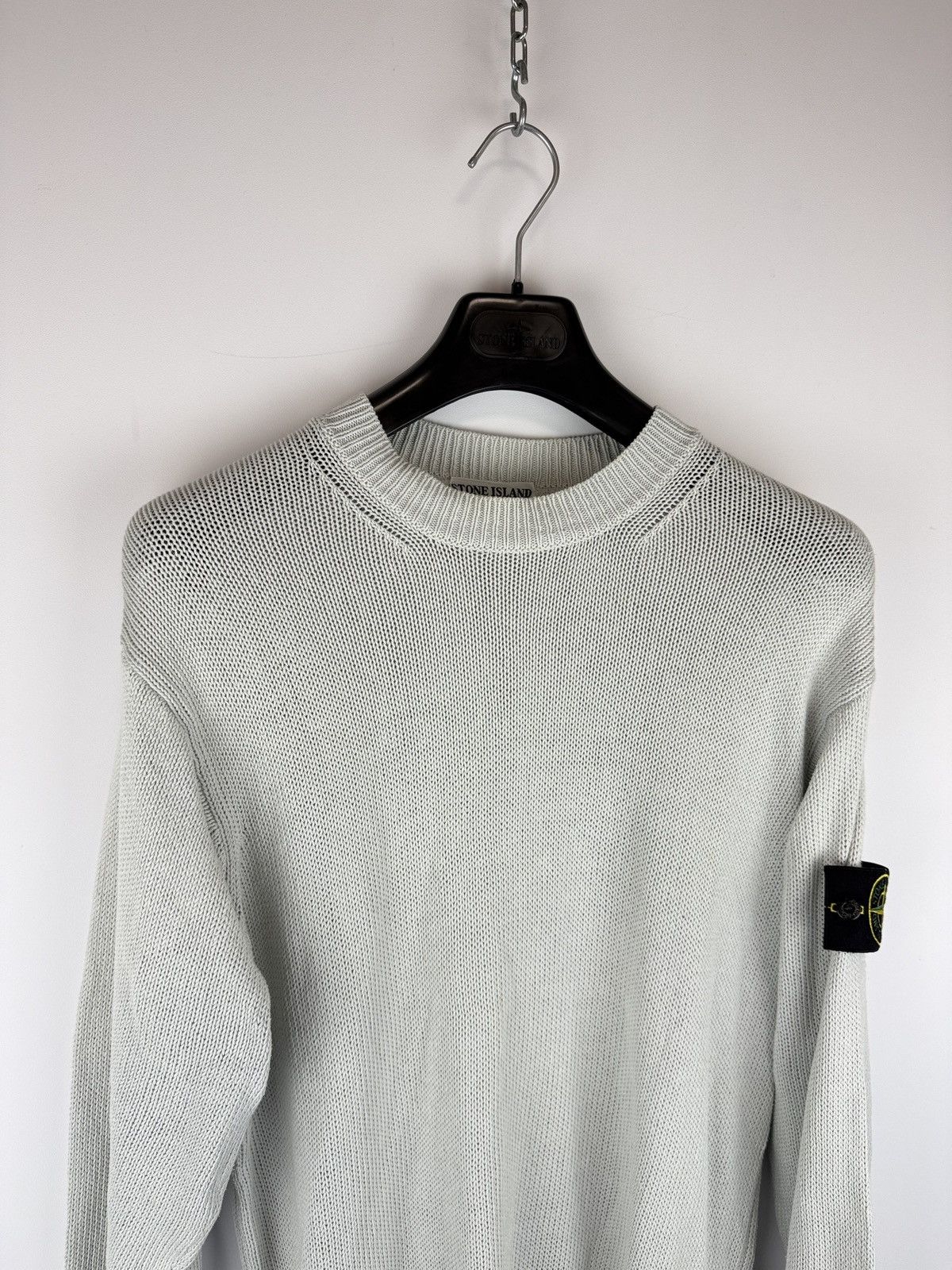 Stone Island Grey Stone Island vintage sweater Size US L / EU 52-54 / 3 - 3 Thumbnail