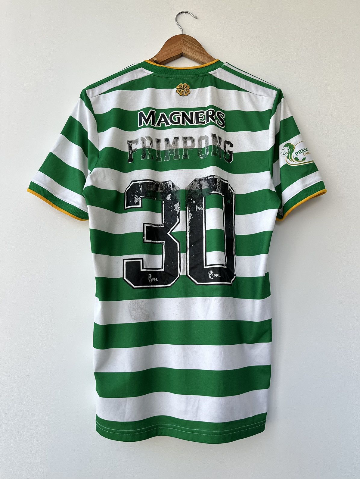 Adidas Celtic #30 Frimpong Player Issue 20/21 Home Shirt Adidas Size US M / EU 48-50 / 2 - 1 Thumbnail