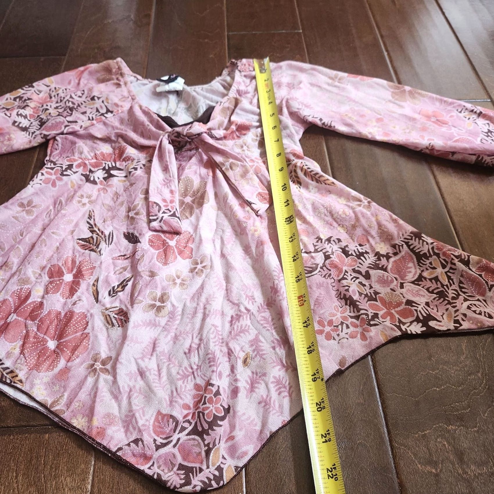 Vintage 2. Keep exact spelling and capitalization Lily Bleu Junior Pink Floral Dress - Size M-10/12 Size M / US 6-8 / IT 42-44 - 7 Thumbnail