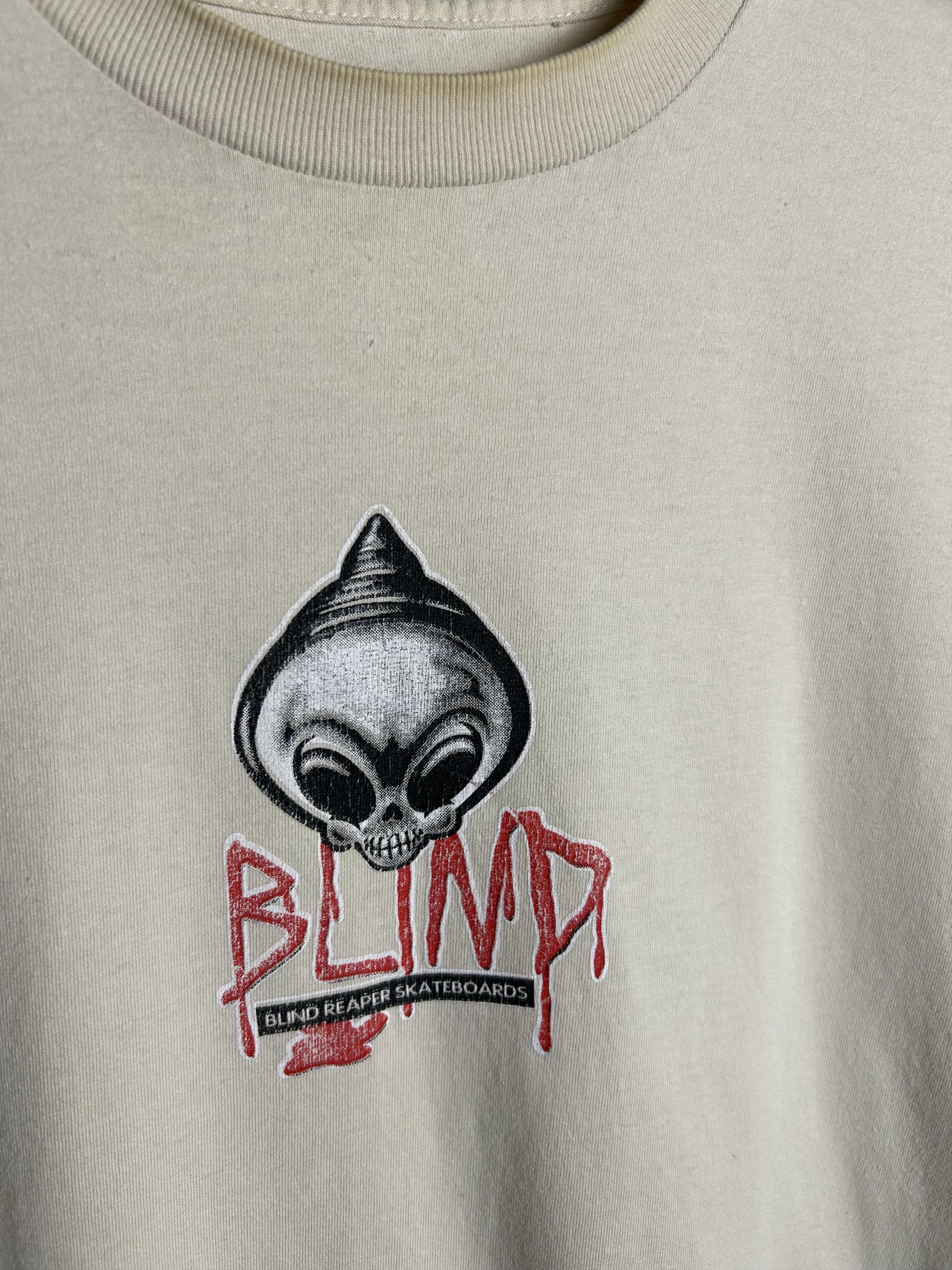 Blind Skateboards Vintage 90s Blind Skateboards Streetwear Graphic T-shirt Size US M / EU 48-50 / 2 - 4 Thumbnail