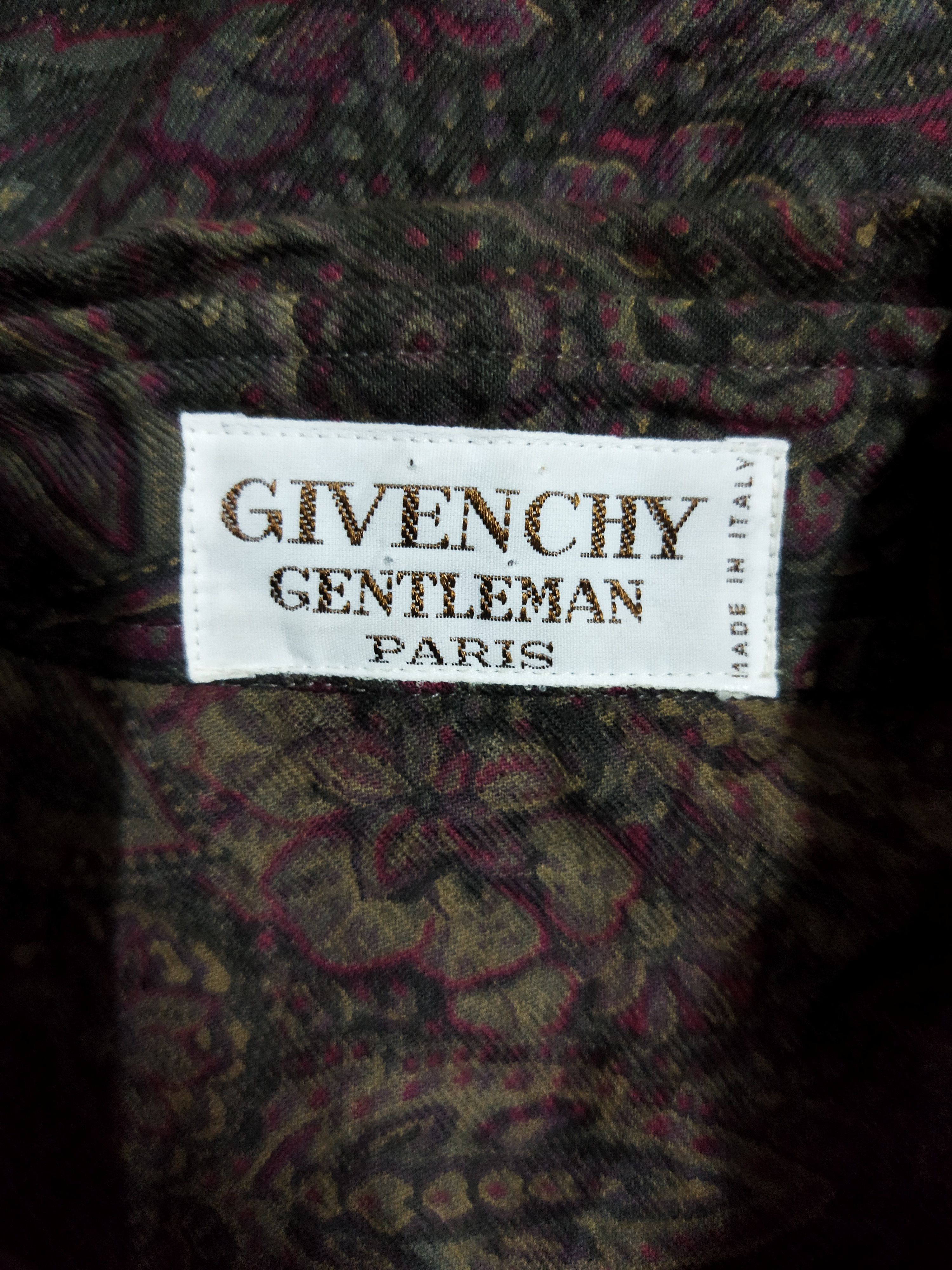 Givenchy × Vintage Vintage Givenchy Gentleman Paris Shirt Size US XL / EU 56 / 4 - 4 Thumbnail