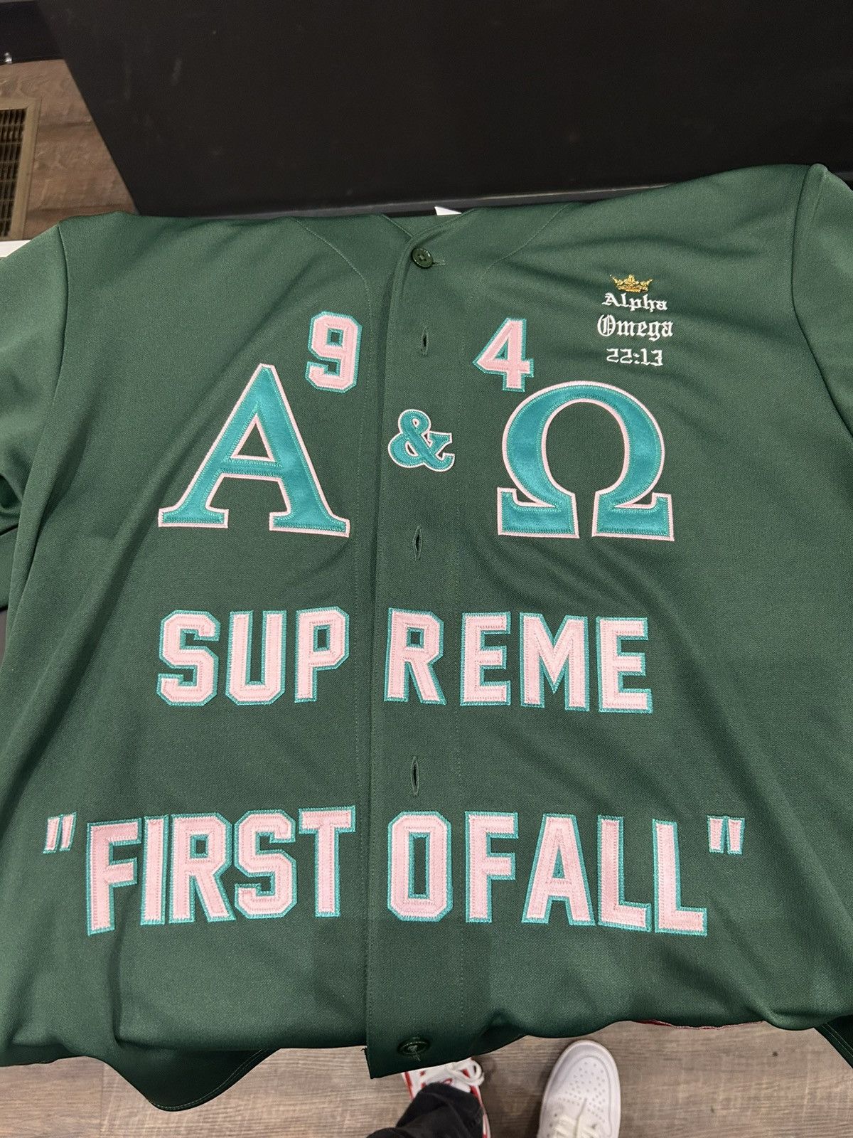 Supreme Alpha Omega | Grailed