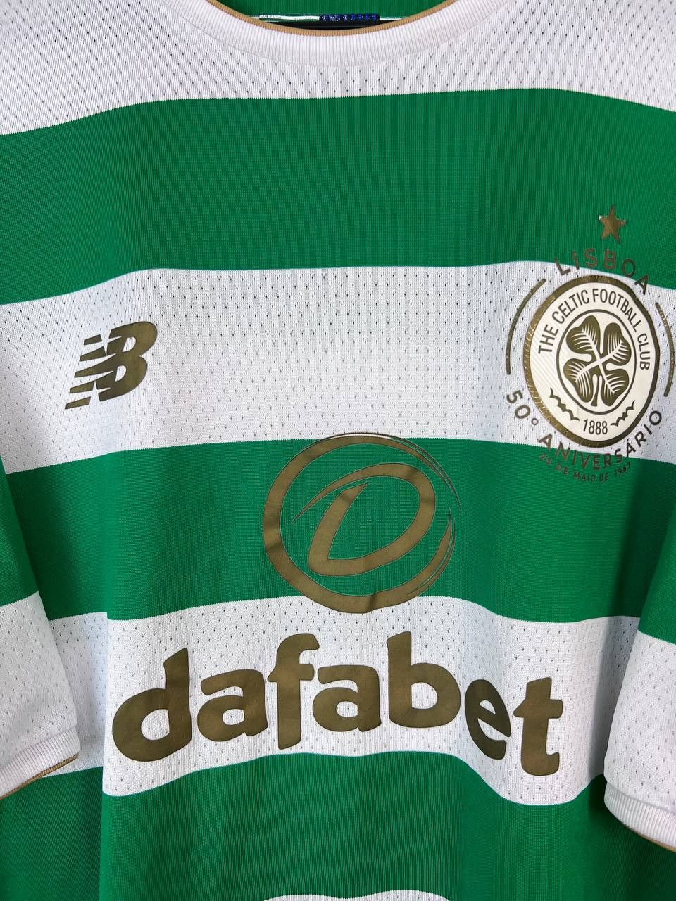 New Balance CELTIC 2017 2018 HOME SHIRT JERSEY NEW BALANCE SIZE XL Size US XL / EU 56 / 4 - 2 Thumbnail