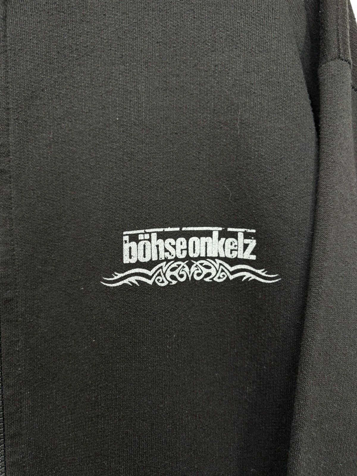 Band Tees Böhse Onkelz Skull Hoodie Y2K Punk Rock Gothic Zip Hoodie Size US XL / EU 56 / 4 - 11 Thumbnail