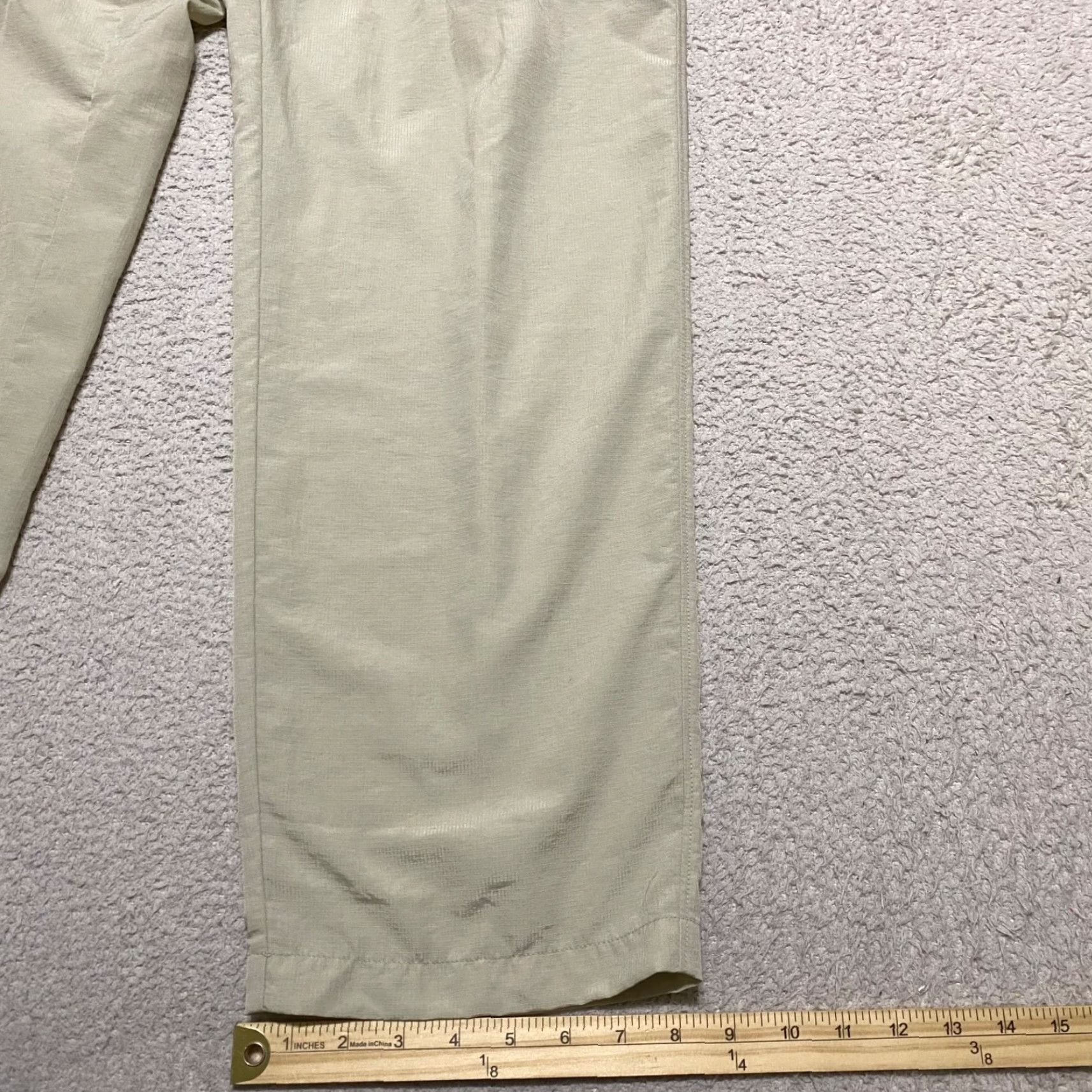 Vintage Columbia PFG Womens Pants Casual Cargo Beig e Convertible Straight PFG Nylon 34” Inseam 30" Rise High Regular Size L Womens Size 36" / US 14 / IT 50 - 5 Thumbnail