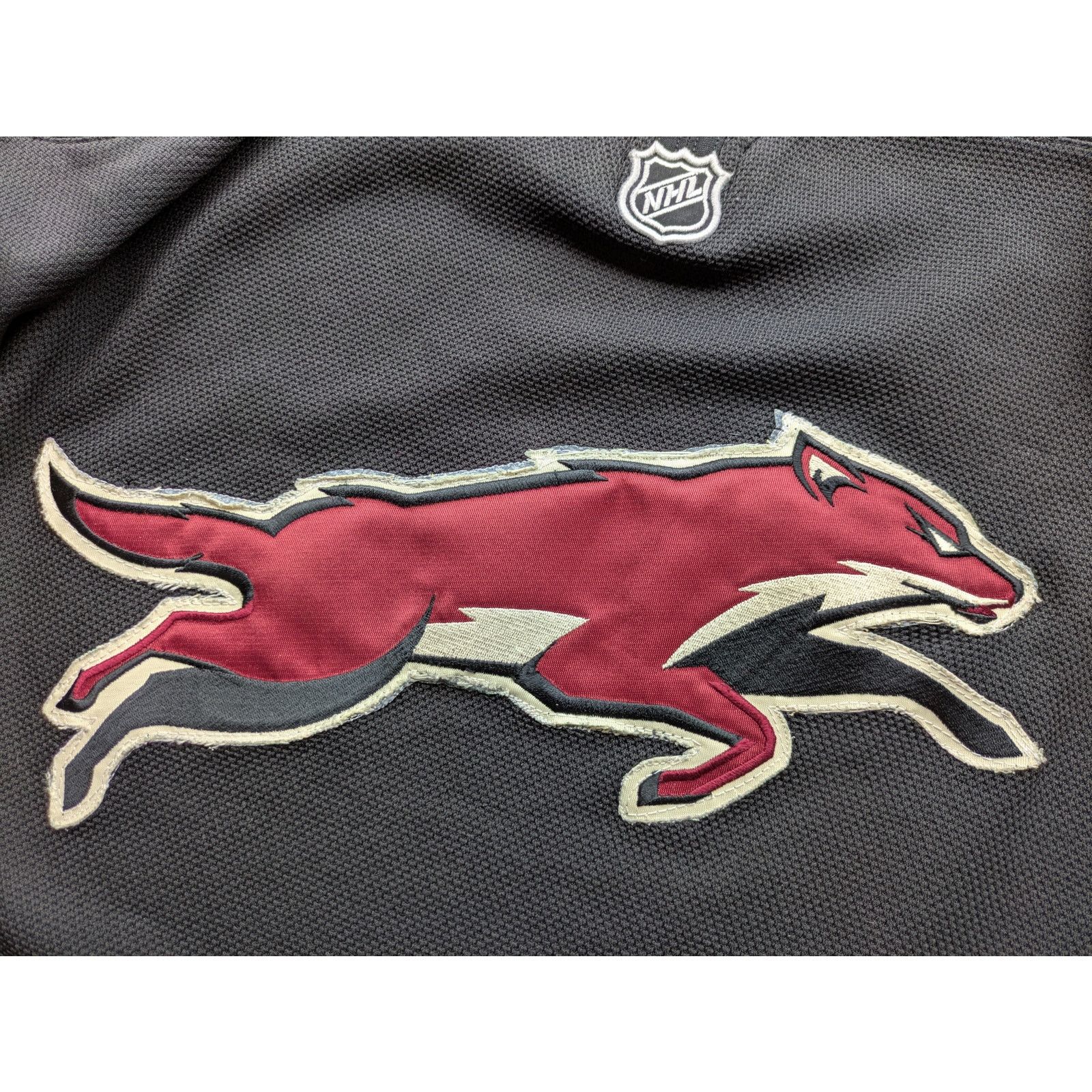 NHL × Reebok Arizona Coyotes 2000s Rbk jersey Leap M 3rd Alt Phoenix vtg Size US M / EU 48-50 / 2 - 3 Thumbnail