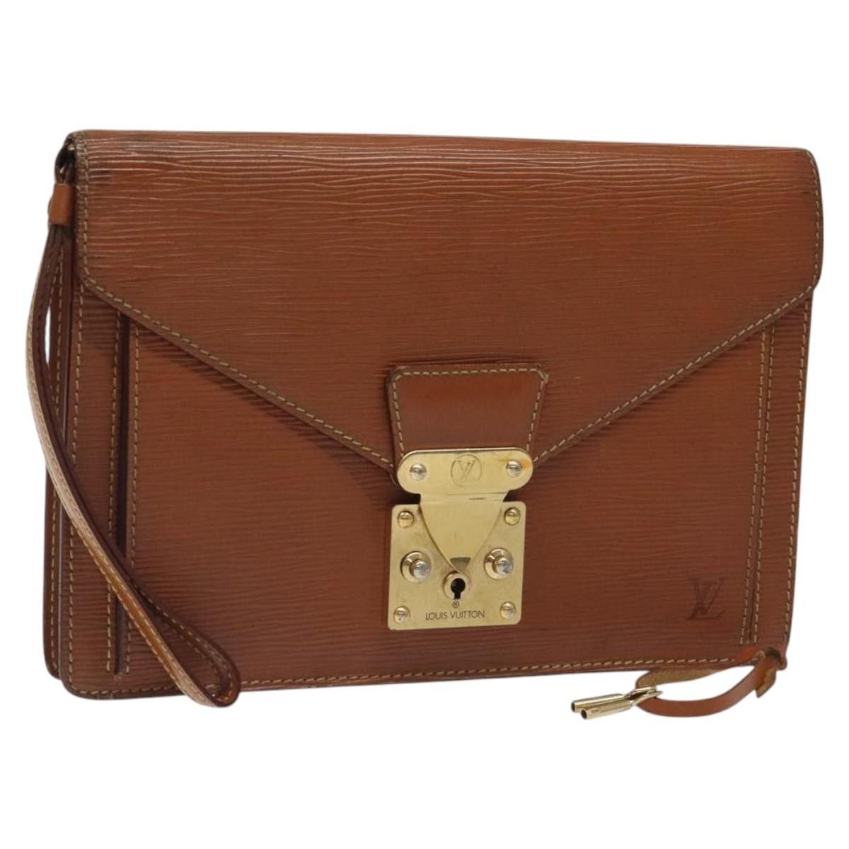 Louis Vuitton LOUIS VUITTON Epi Serie Dragonne Hand Bag Zipangu Gold Size ONE SIZE - 1 Thumbnail
