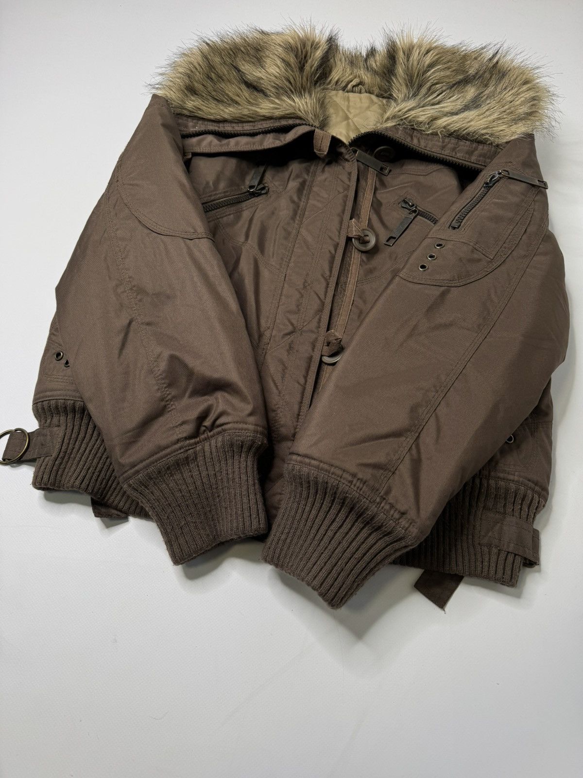 Vintage Vintage avant garde fur jacket if6was9 l.g.b. n2b sk8 drip Size US M / EU 48-50 / 2 - 5 Thumbnail