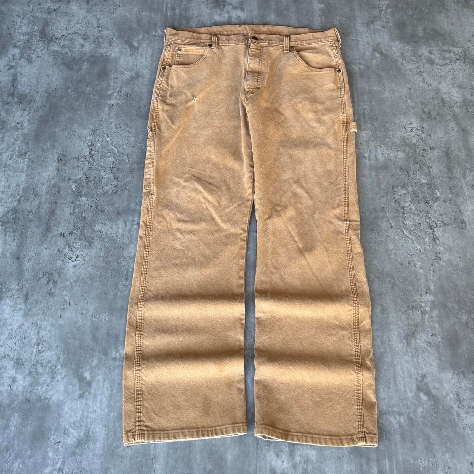 Carhartt × Dickies × Vintage Vintage Y2K Carhartt Style Baggy Opium Carpenter Pants Size US 36 / EU 52 - 2 Thumbnail