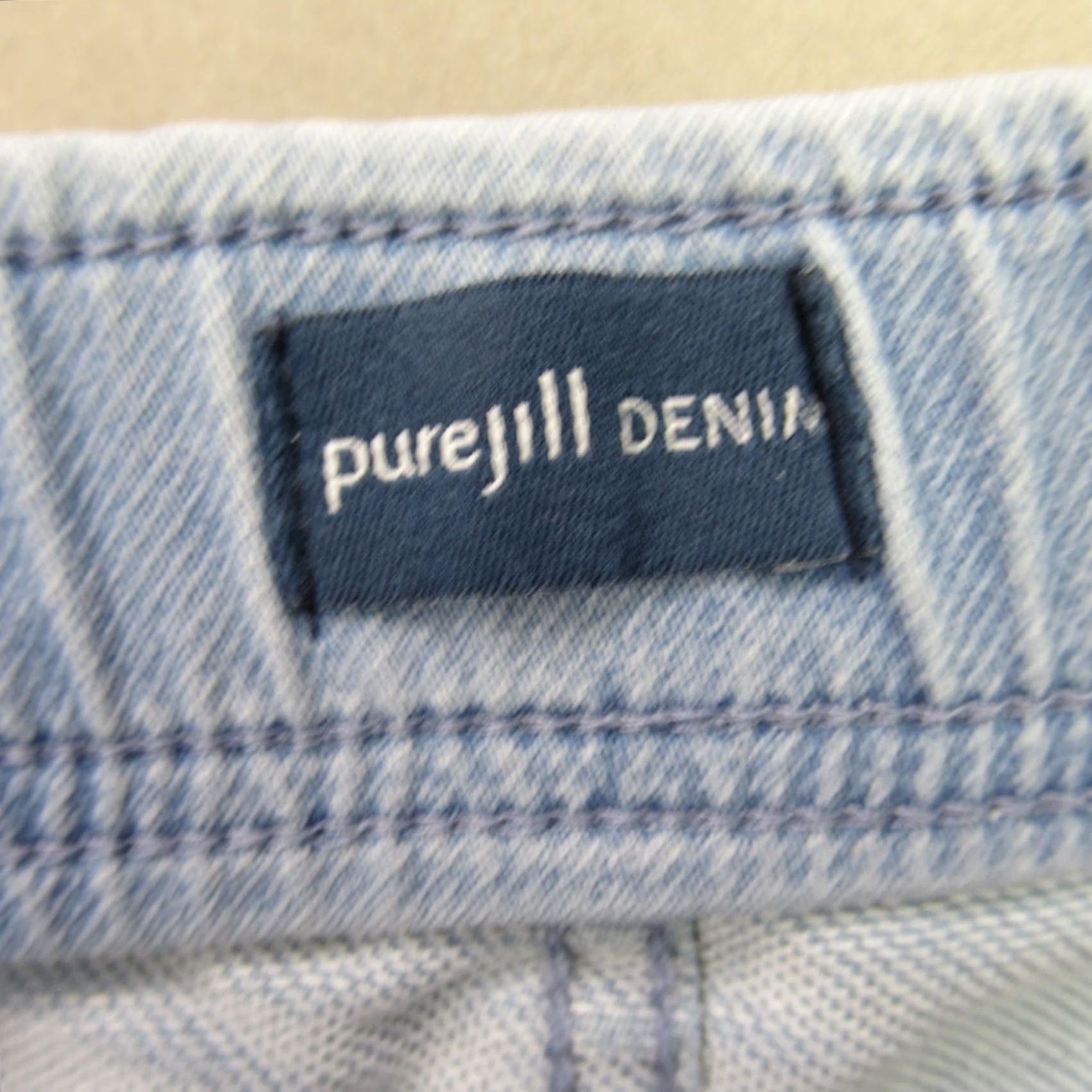 J. Jill J. Jill Jeans Womens Medium Denim Pockets Blue Straight Leg Slim Ankle Size 24" / US 00 / IT 34 - 3 Thumbnail