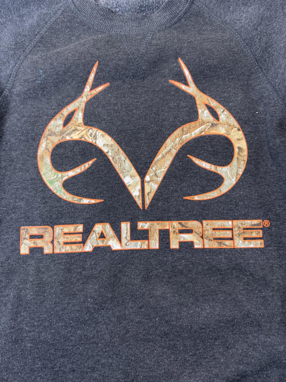 Realtree Realtree Men's Dark Gray Crewneck Sweatshirt Size US L / EU 52-54 / 3 - 2 Thumbnail