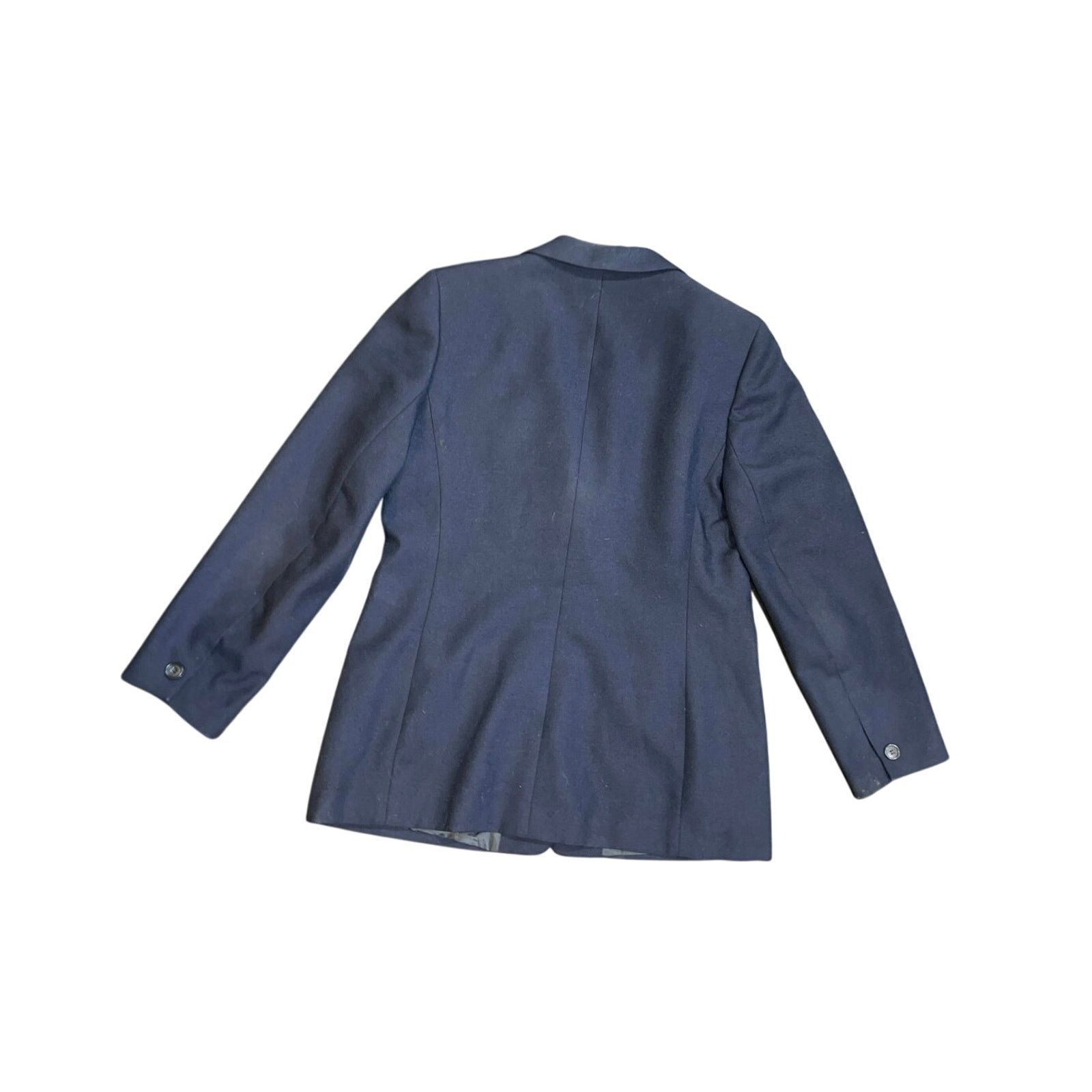 Orvis Vintage Navy Blue Blazer Career Business Office Nautical Size XL / US 12-14 / IT 48-50 - 2 Thumbnail