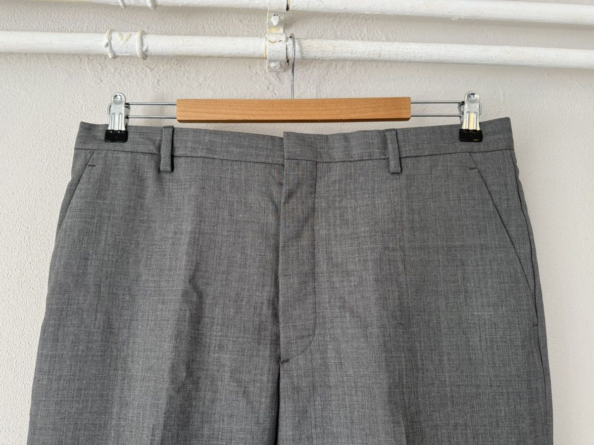 Prada Slim Wool Trousers in Grey Size US 34 / EU 50 - 2 Thumbnail