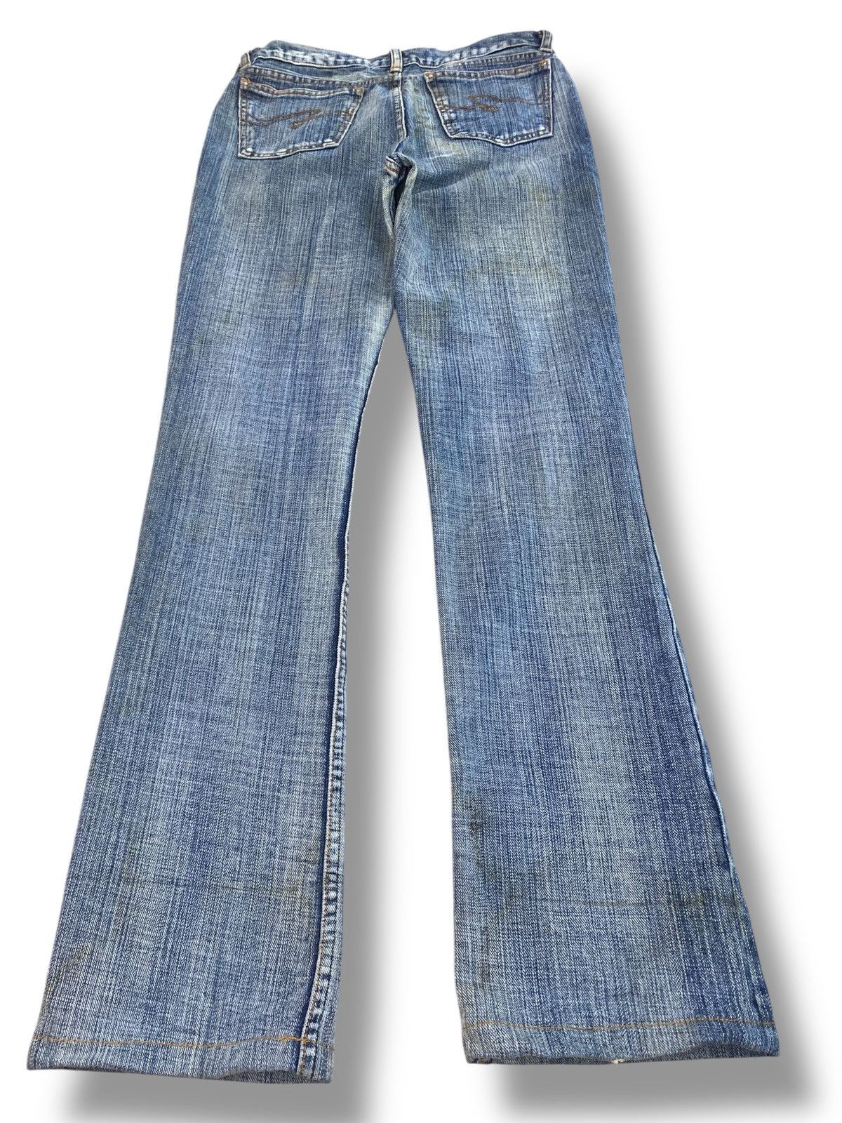Other Japanese Brand Faded Blue Wash Style Loose Jeans Size US 28 / EU 44 - 3 Thumbnail