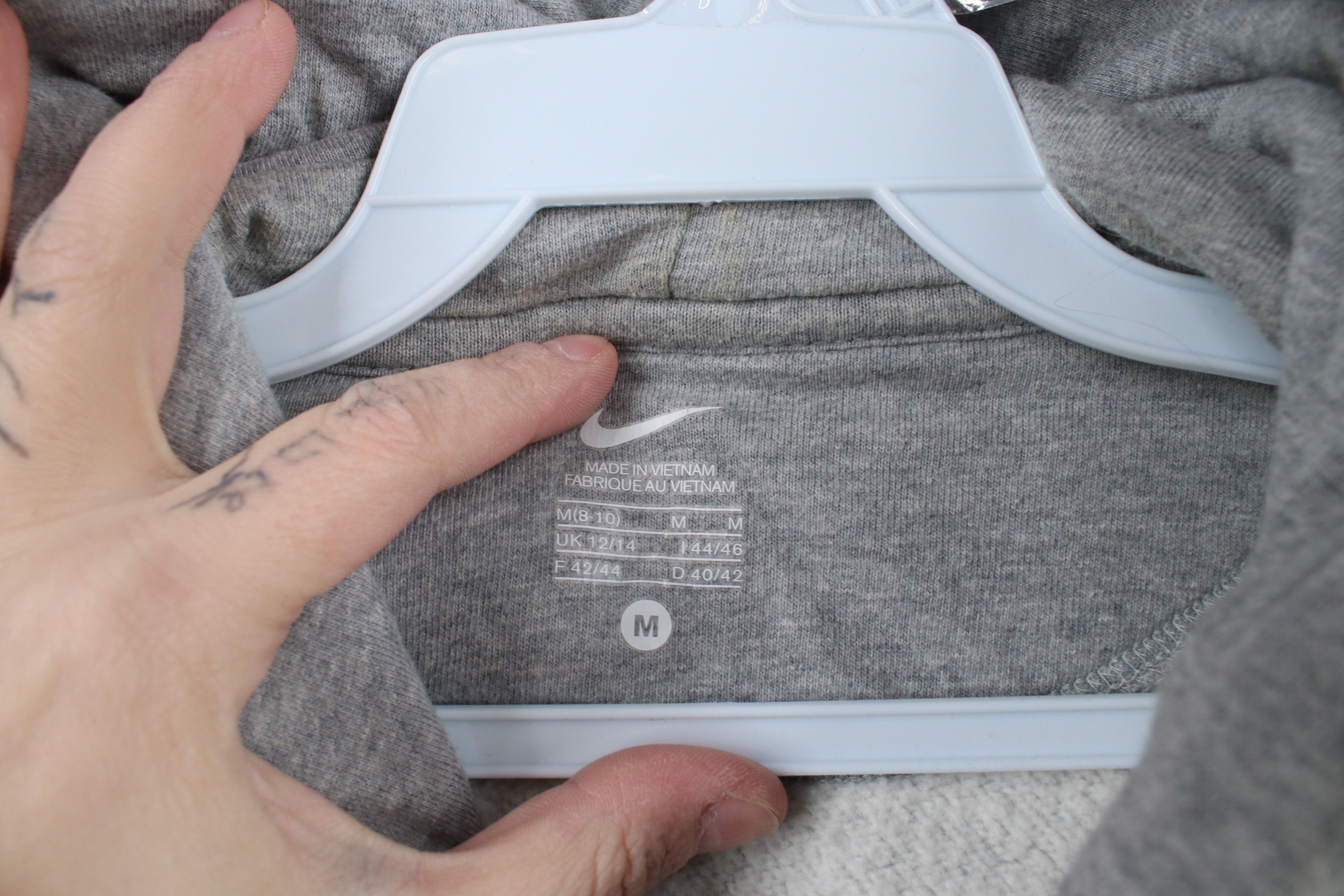 Nike × Vintage Vintage Nike Mini Swoosh Ohio State University Zip Hoodie Size M / US 6-8 / IT 42-44 - 9 Thumbnail