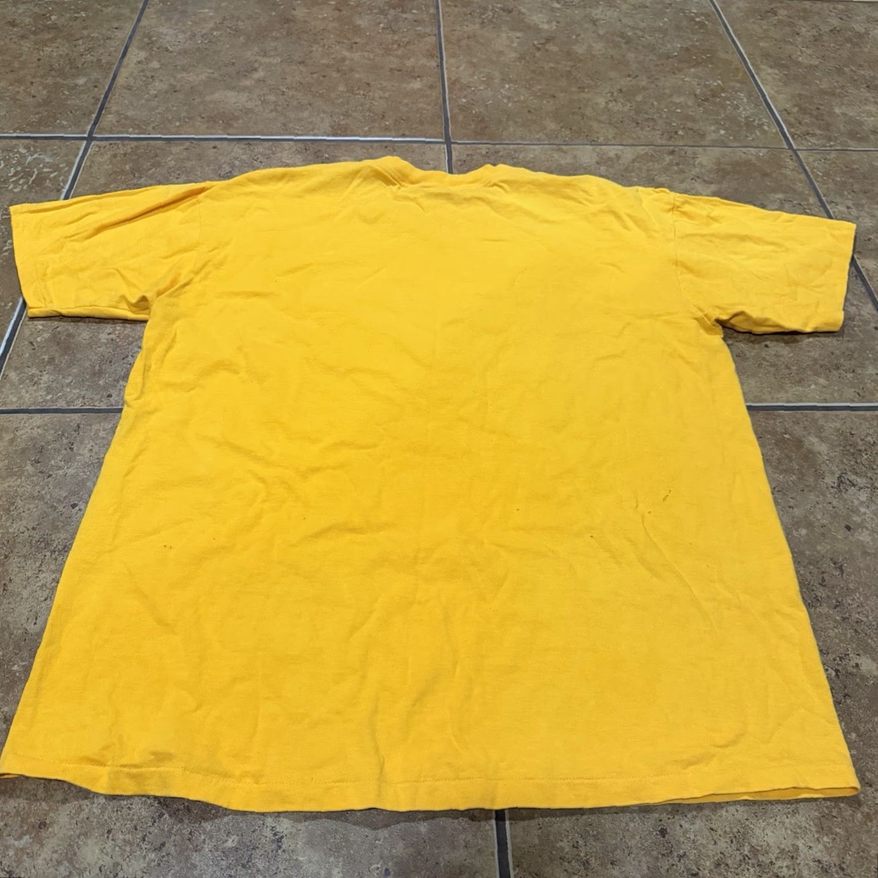 Vintage VINTAGE Intel Promo Shirt Mens XL 90s Yellow Networking Graphic Print T-Shirt Size US XL / EU 56 / 4 - 3 Thumbnail