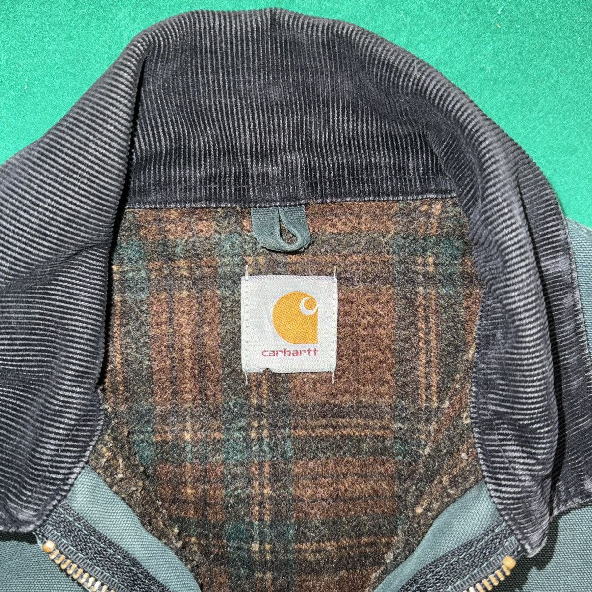 Carhartt RARE VTG 90s Hunter Green Carhartt Detroit Jacket J43 HTG Size US L / EU 52-54 / 3 - 7 Thumbnail