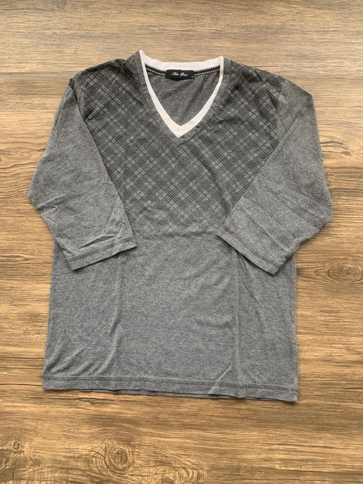Japanese Brand 2000s japanese archive nota bene y2k longsleeve tee Size US M / EU 48-50 / 2 - 1 Thumbnail