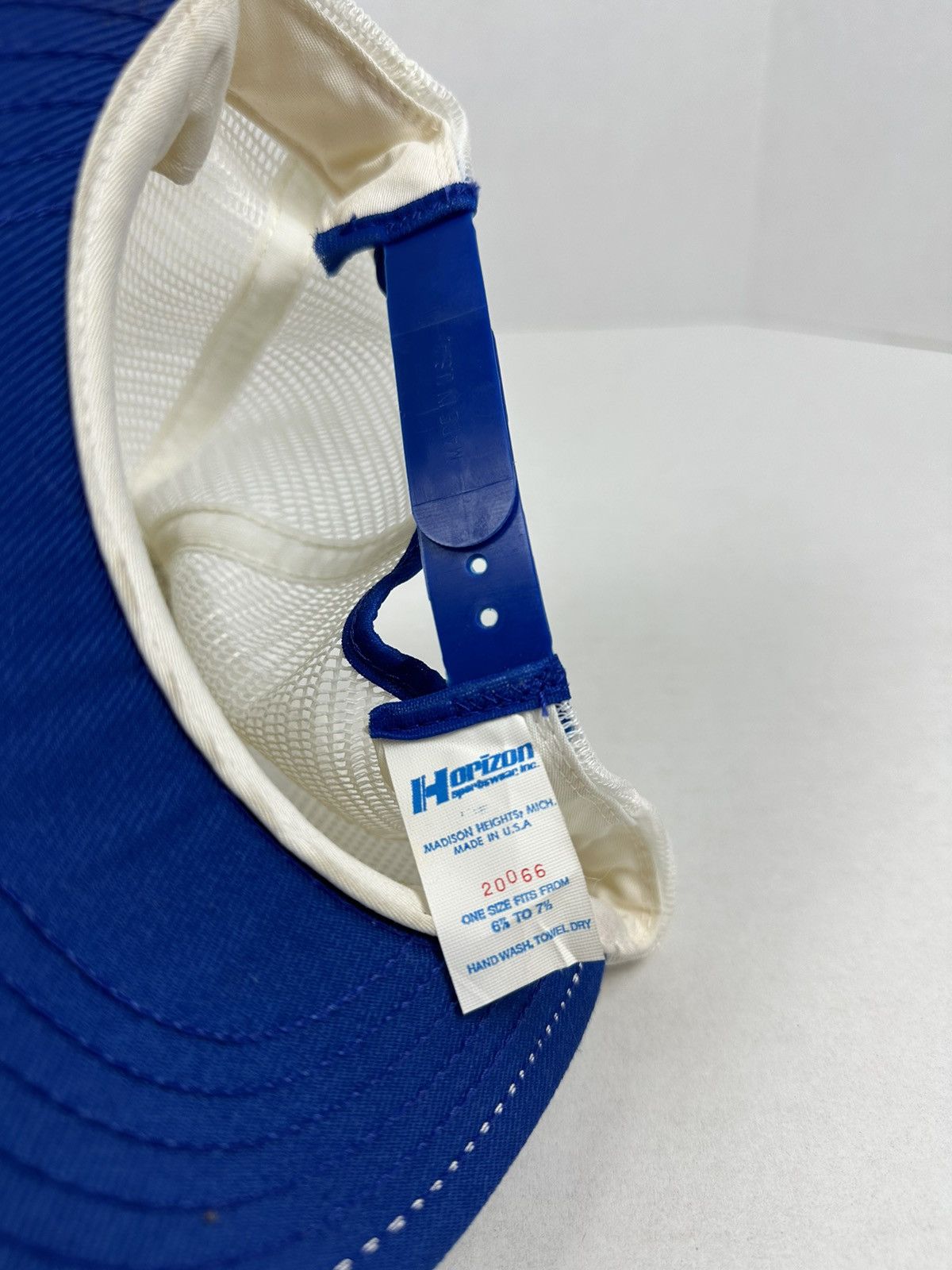 Vintage Vintage Bowman Trucker Patch Logo Snapback Mesh Hat 80s Size ONE SIZE - 7 Thumbnail