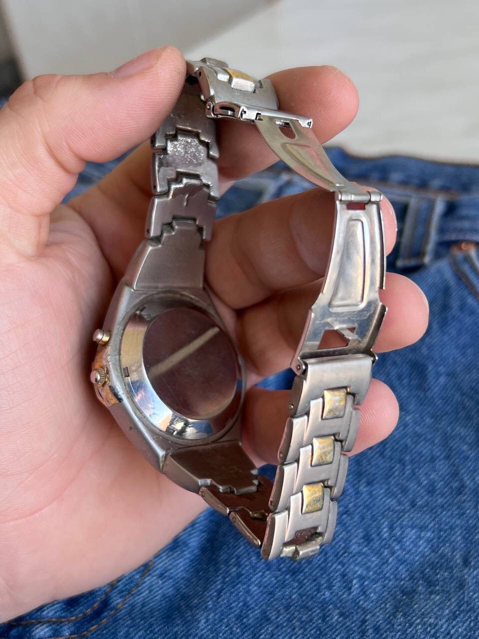 Designer × Japanese Brand 2000s LoGuHu Futuristic Vintage Big Watch Japanese style Size ONE SIZE - 7 Thumbnail